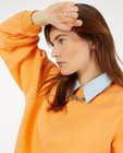 Oranje sweater Sora - stretch - Sora