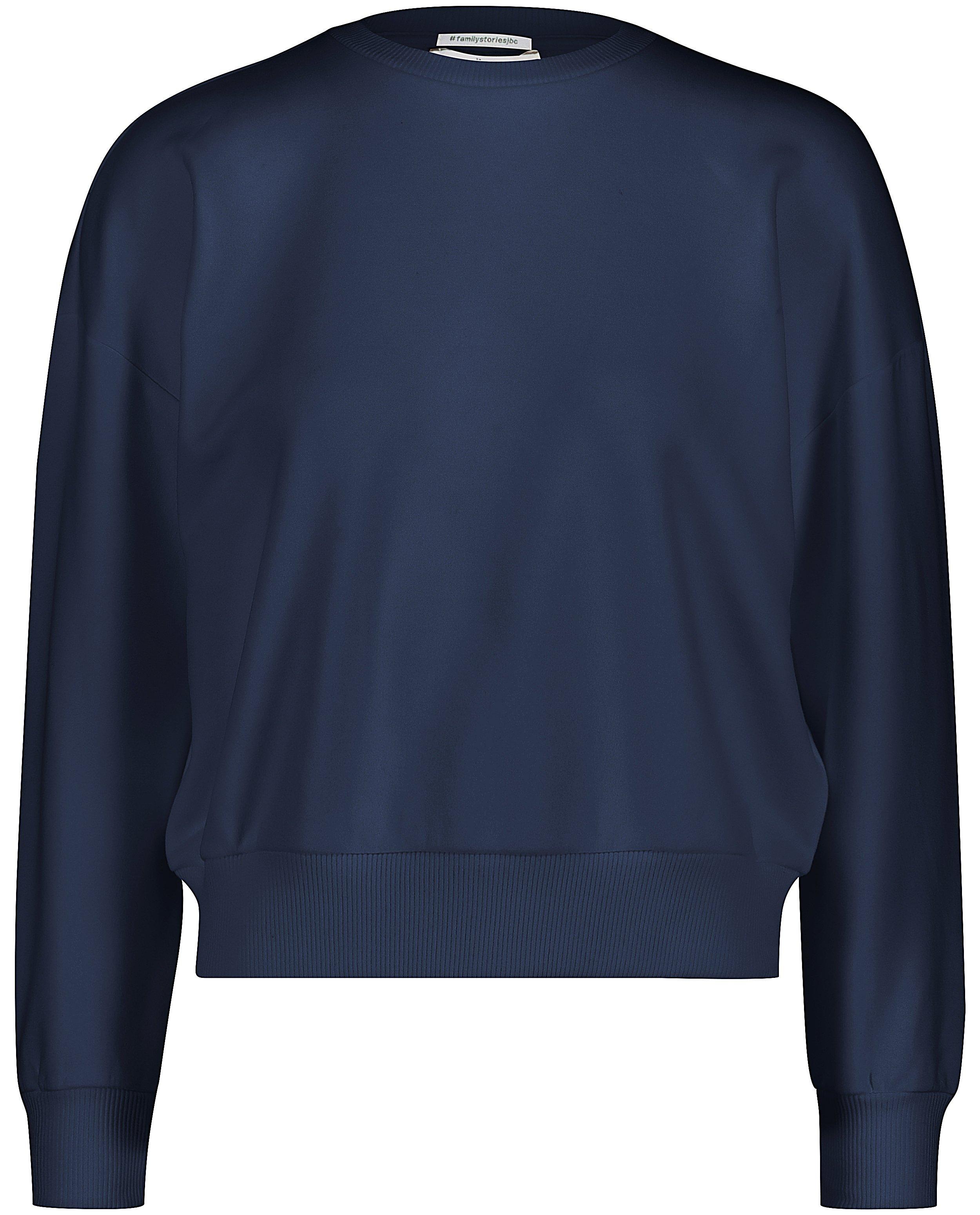 Donkerblauwe unisex sweater tieners - Product Detail - donkerblauw - afbeelding nummer 5