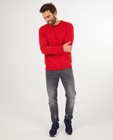 Rode sweater, heren - kampsweater - JBC
