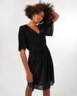 Robes - Zwarte jurk met knooplint Youh!
