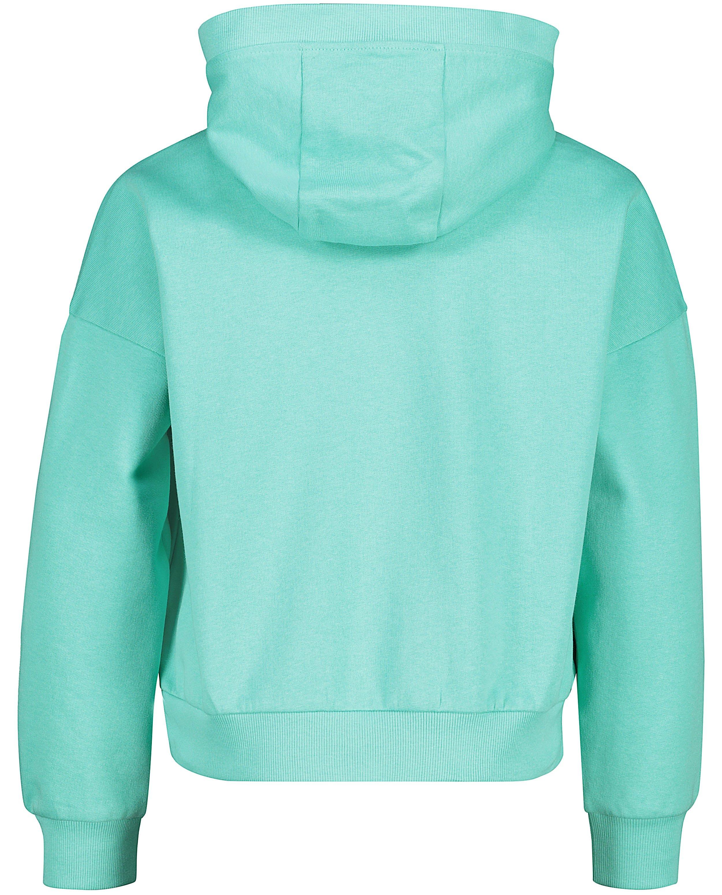 mint groene hoodie