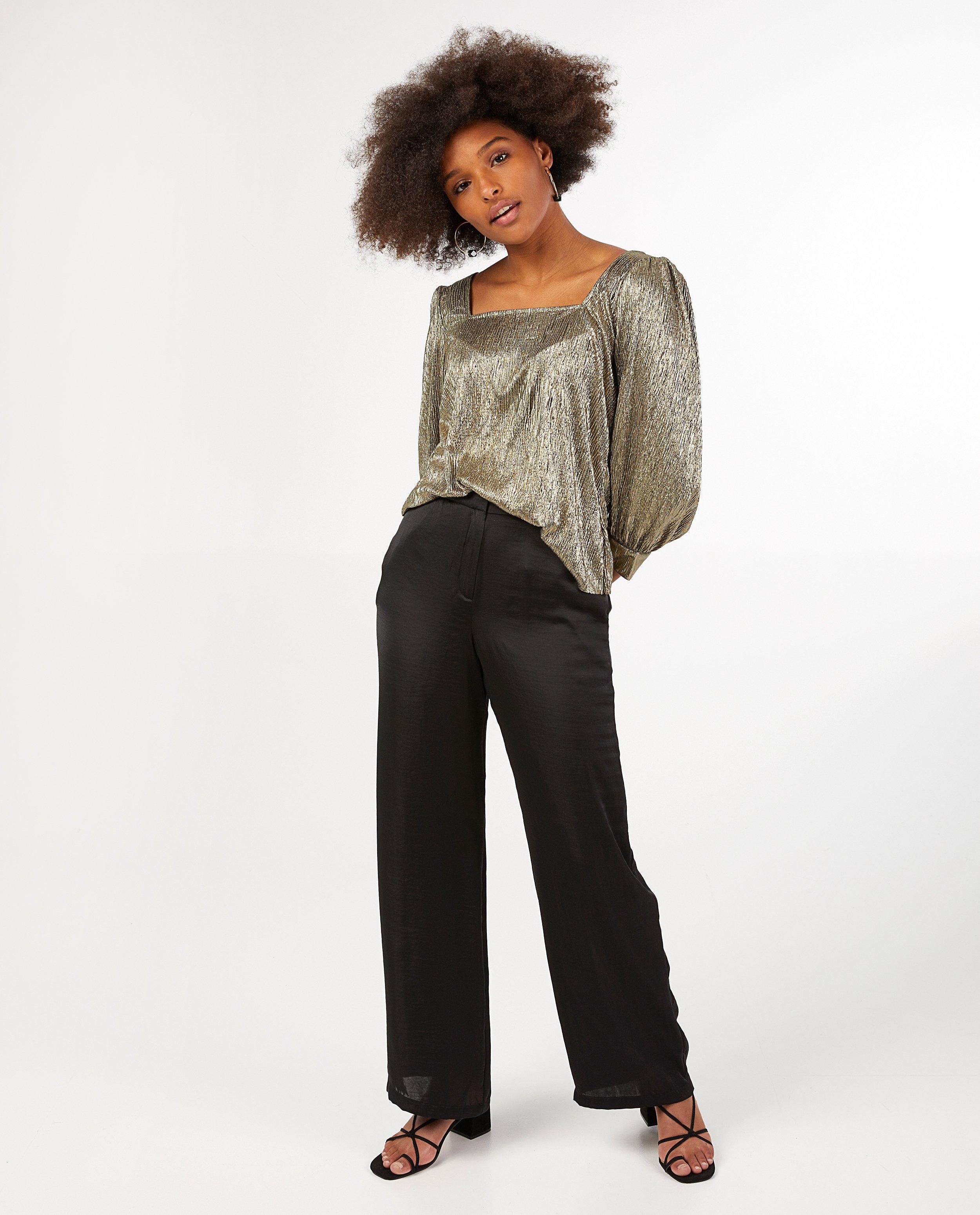 Blouse met glitter Youh! - goudkleurig - Youh!