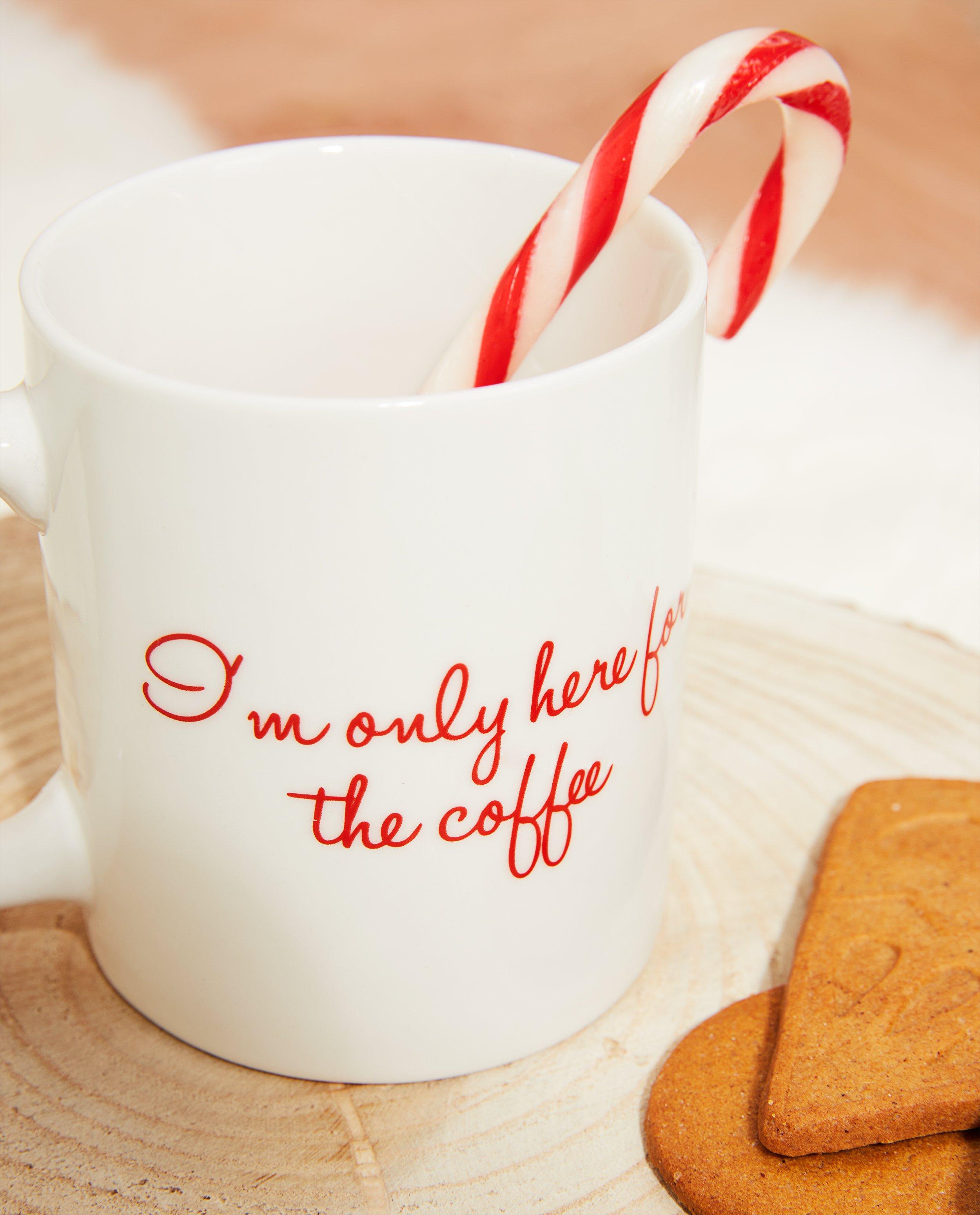 Tasse blanche &agrave; inscription - D&eacute;tails du produit - blanc - image num&eacute;ro 2