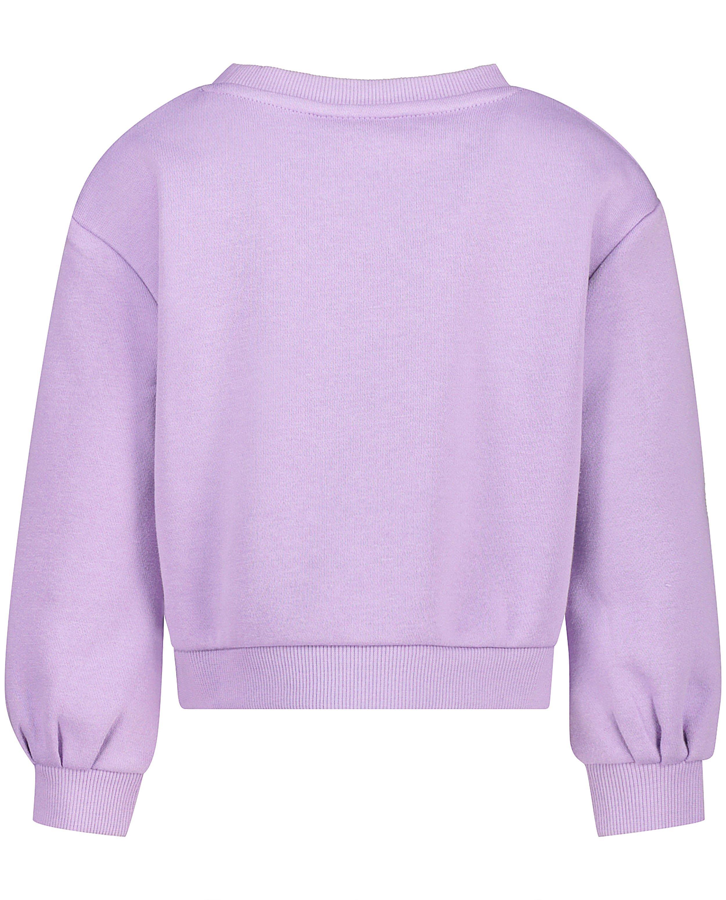 Sweaters - Lila sweater met opschrift