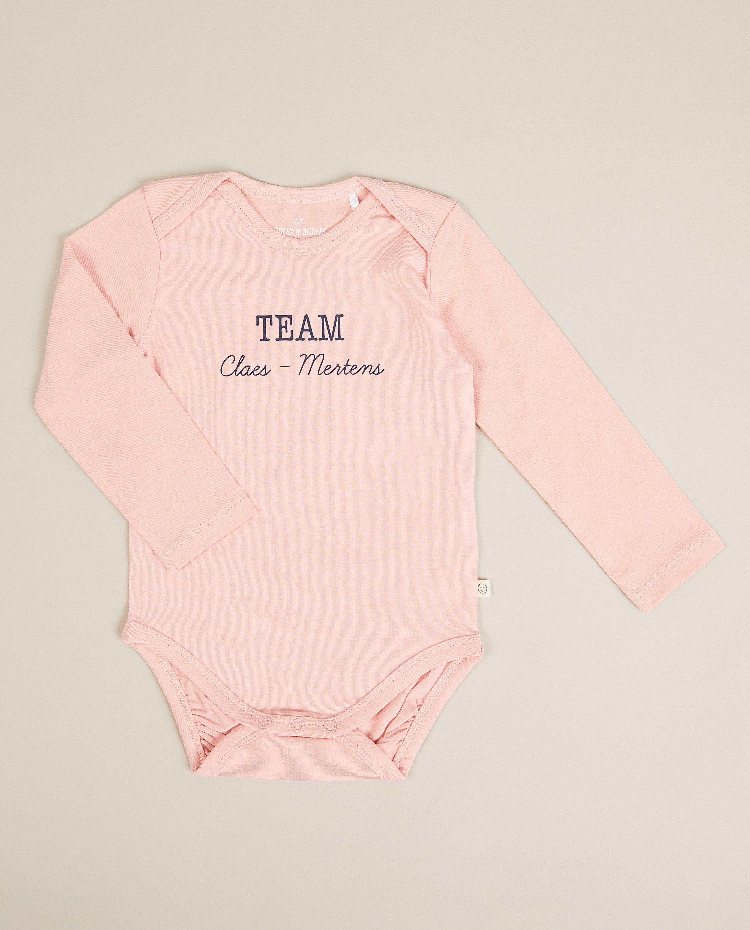 Romper met familienaam Studio Unique - personaliseerbaar - JBC
