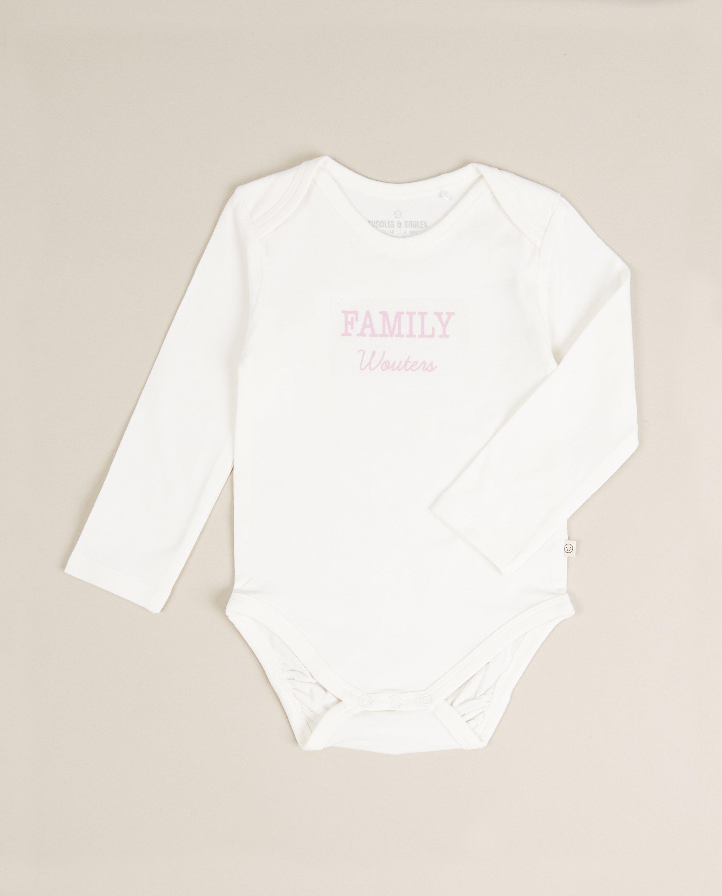 Romper met familienaam Studio Unique - personaliseerbaar - JBC