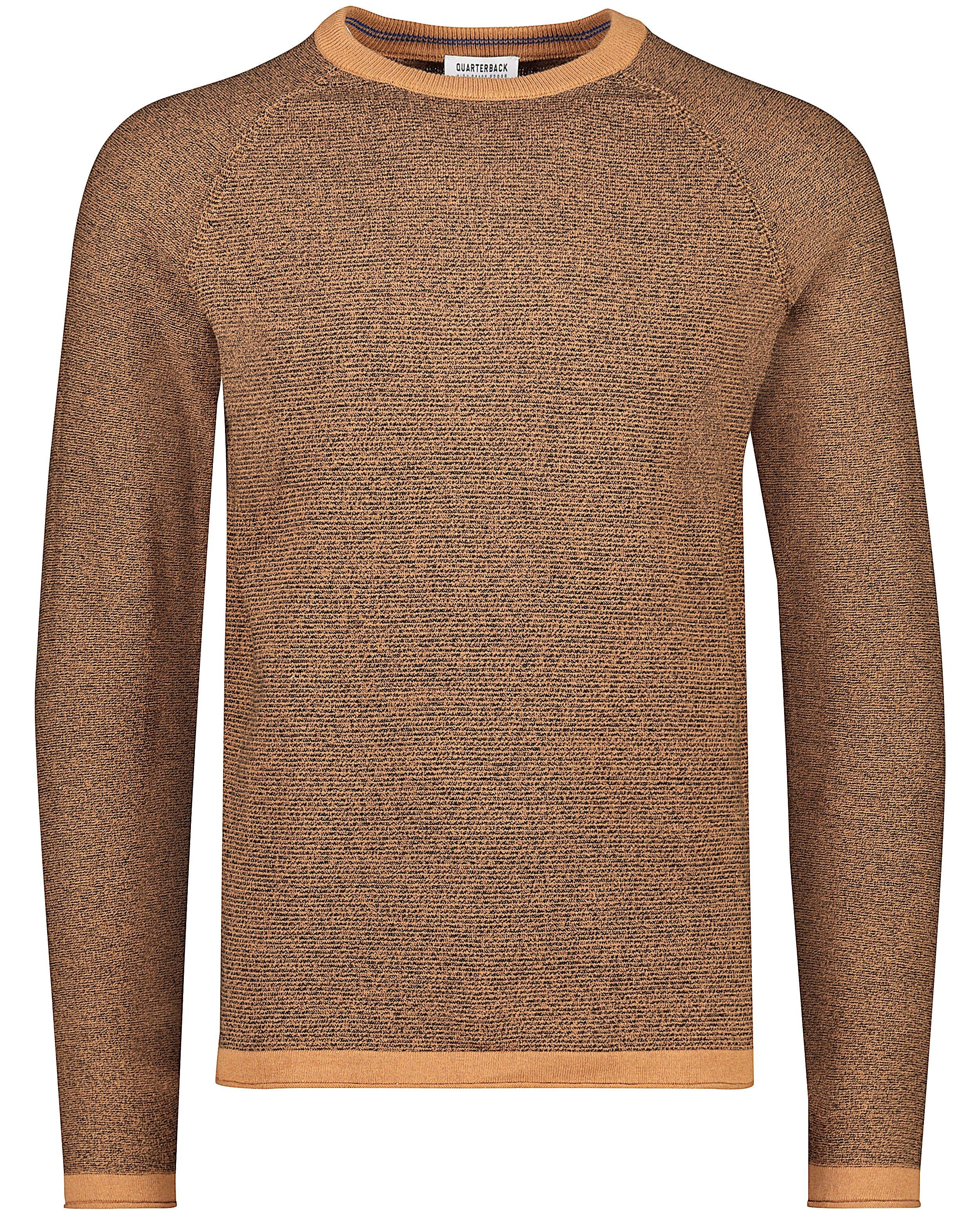 Pulls - Pull brun en coton bio