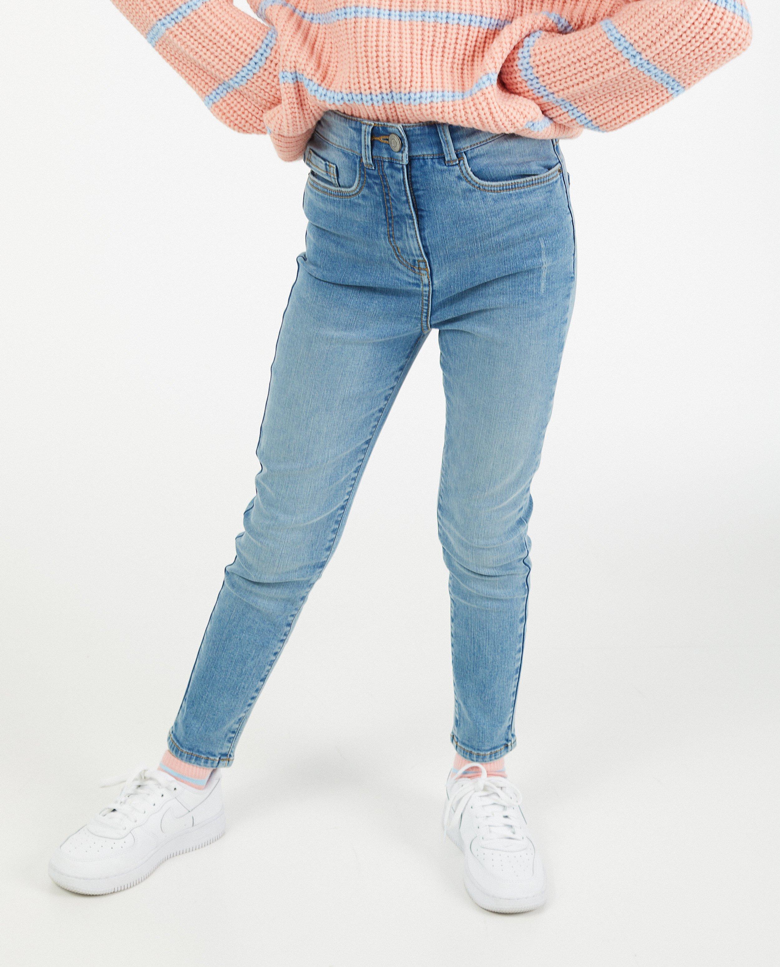 Jeans - Blauwe destroyed skinny Elisa Bruart