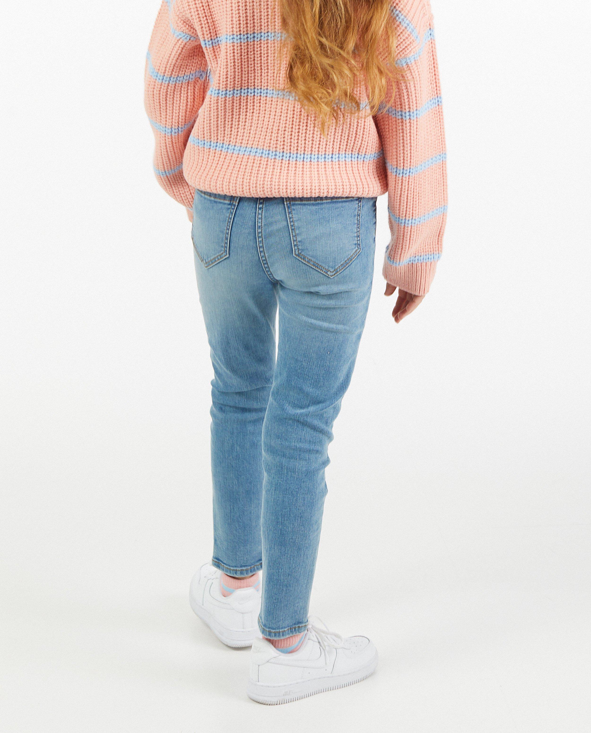 Jeans - Blauwe destroyed skinny Elisa Bruart
