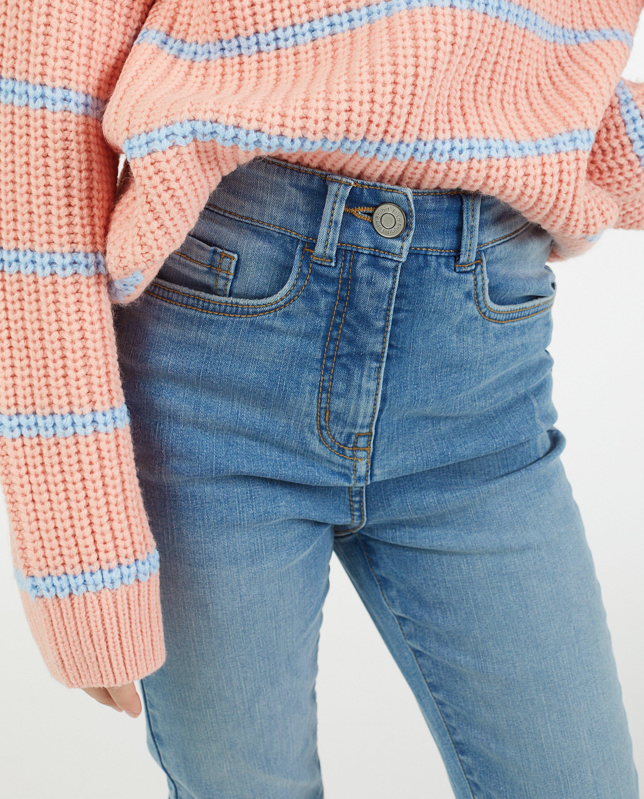 Jeans - Blauwe destroyed skinny Elisa Bruart