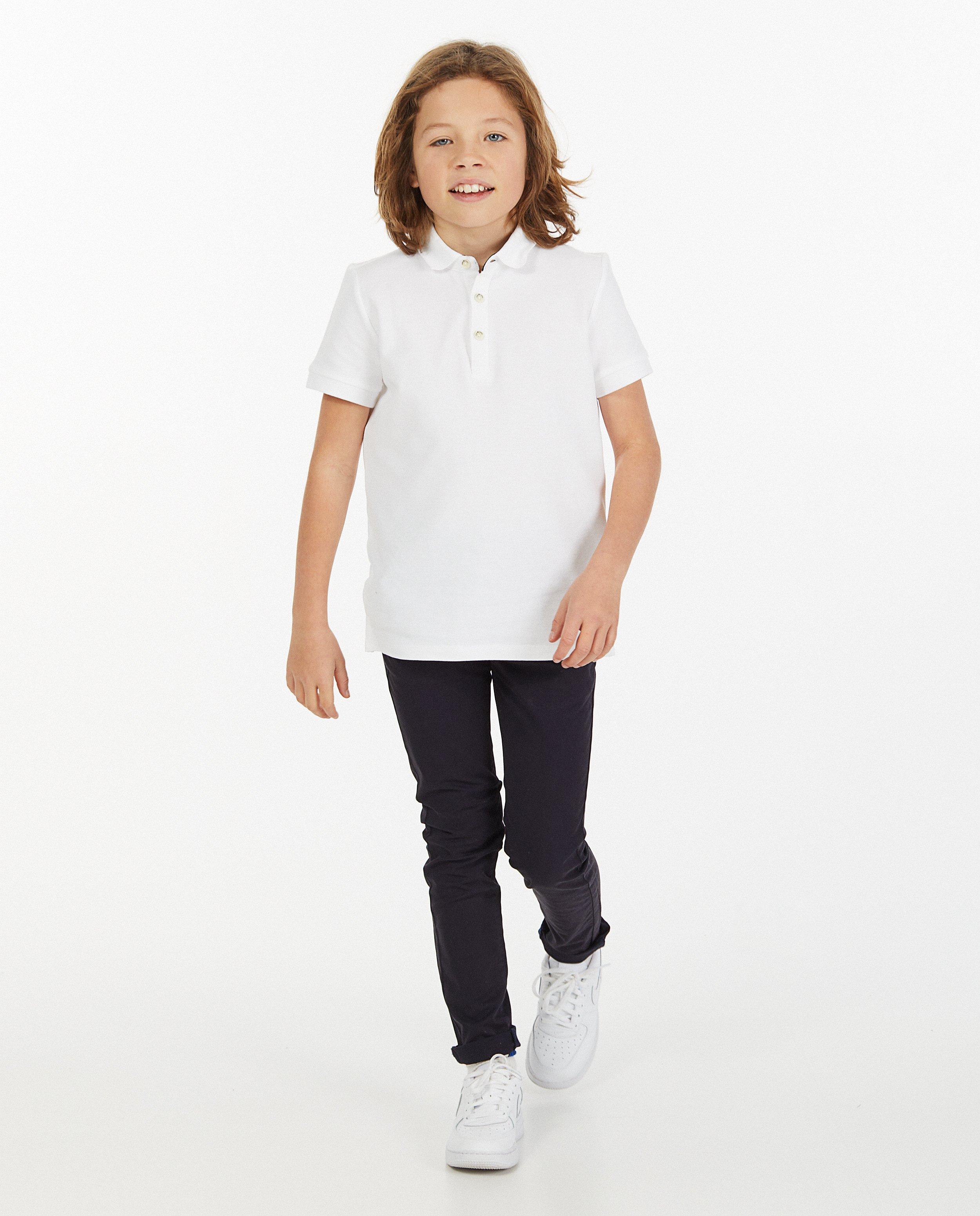 Blauwe chino - van fijne twill - Fish & Chips