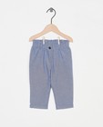 Pantalon bleu à pois - imprimé intégral - Cuddles and Smiles