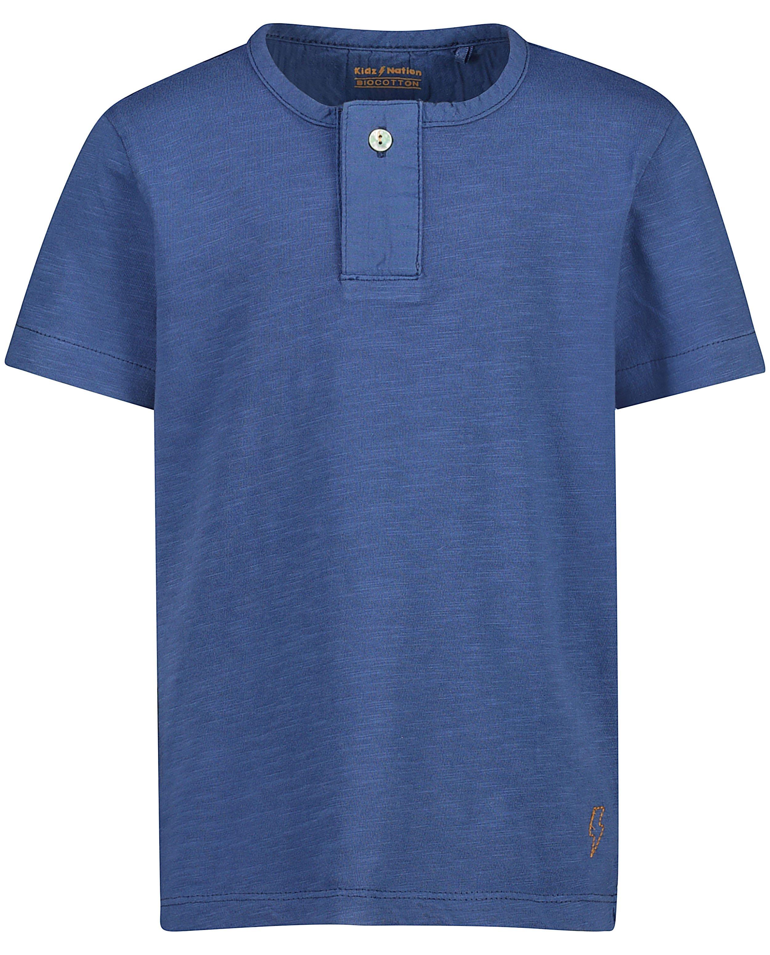 T-shirts - T-shirt bleu en coton bio