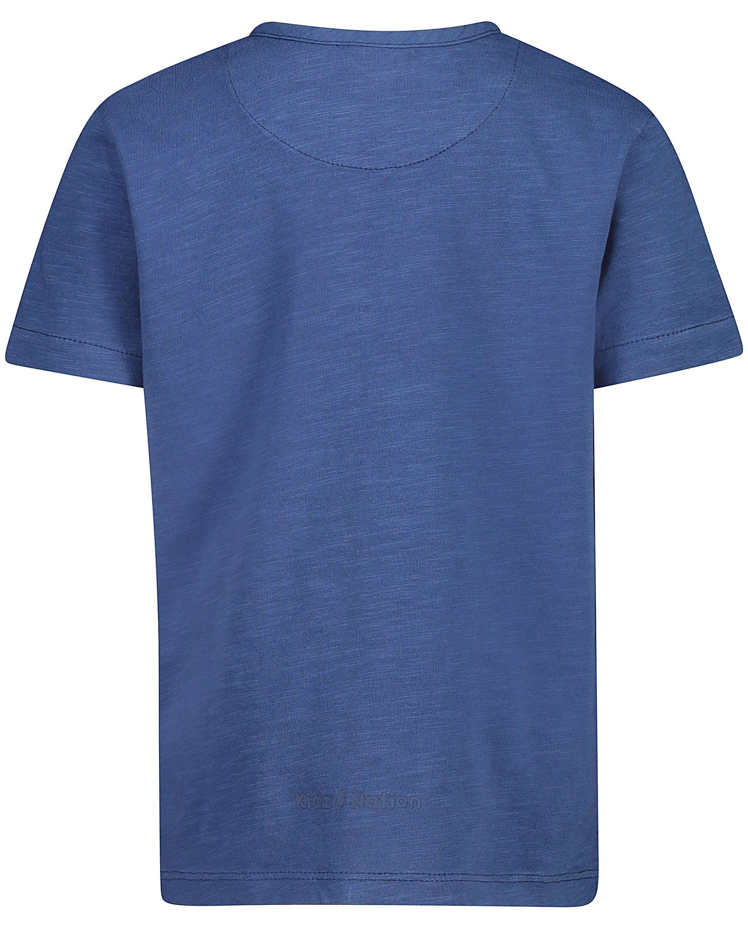 T-shirts - T-shirt bleu en coton bio