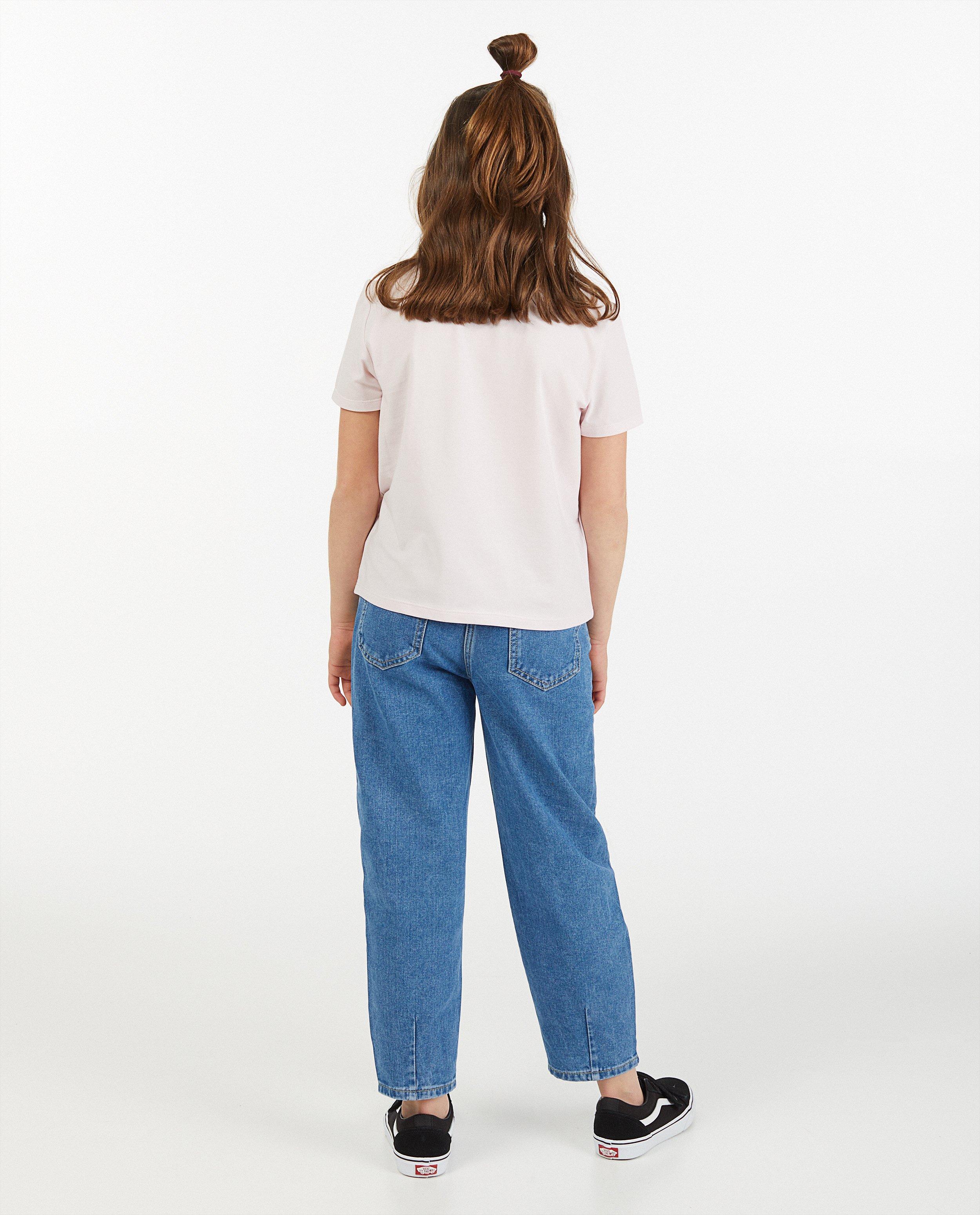 T-shirts - Wit T-shirt met opschrift