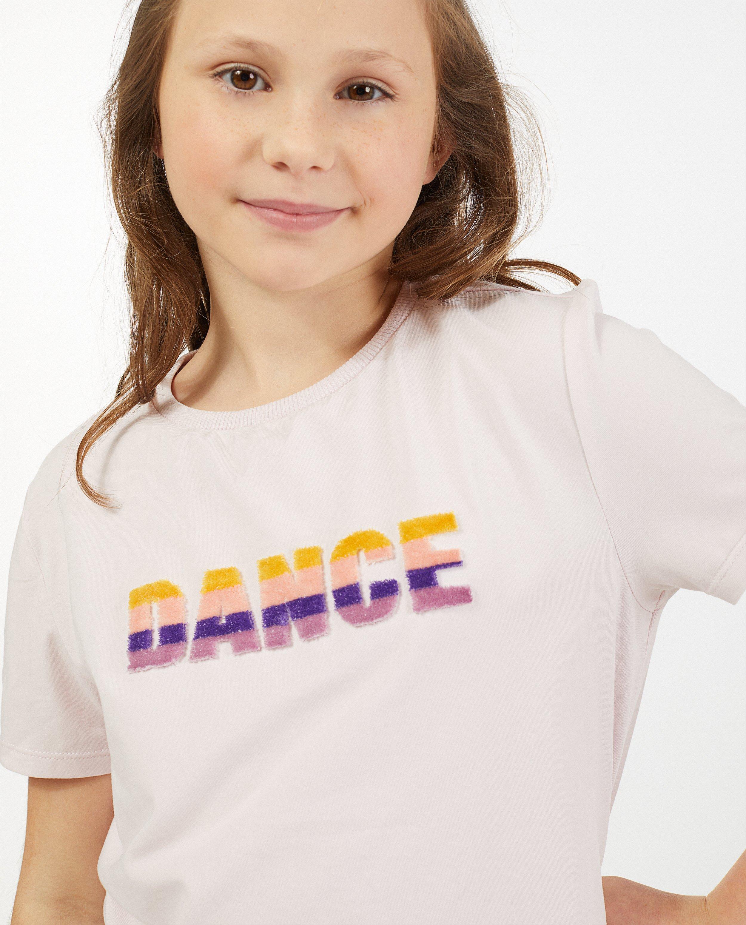 T-shirts - Wit T-shirt met opschrift