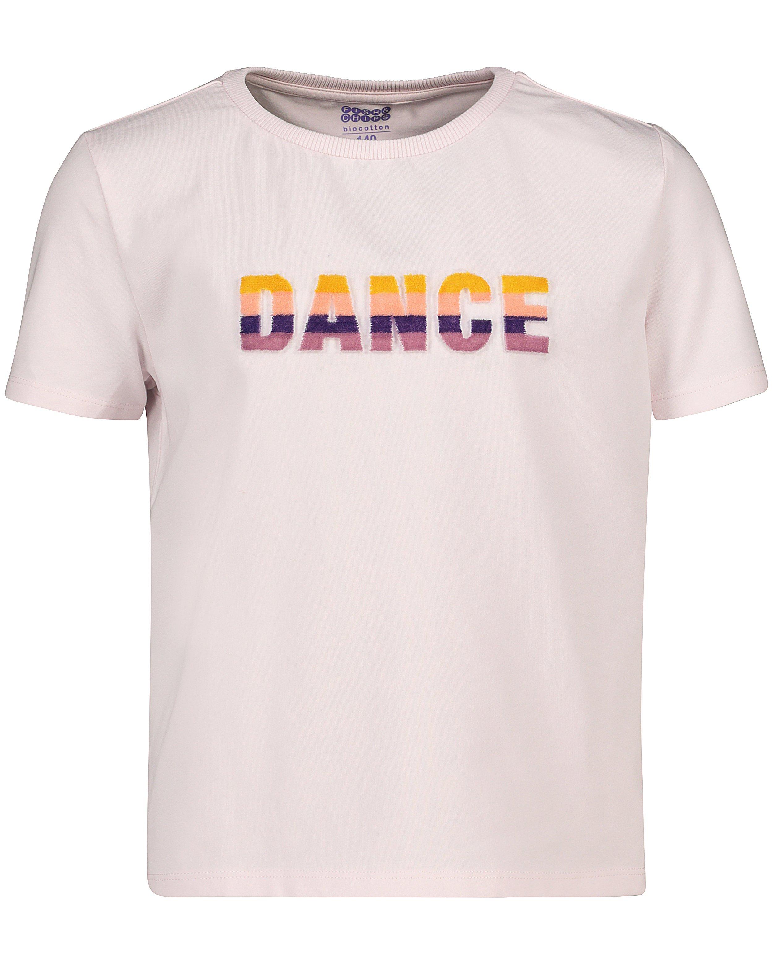 T-shirts - Wit T-shirt met opschrift