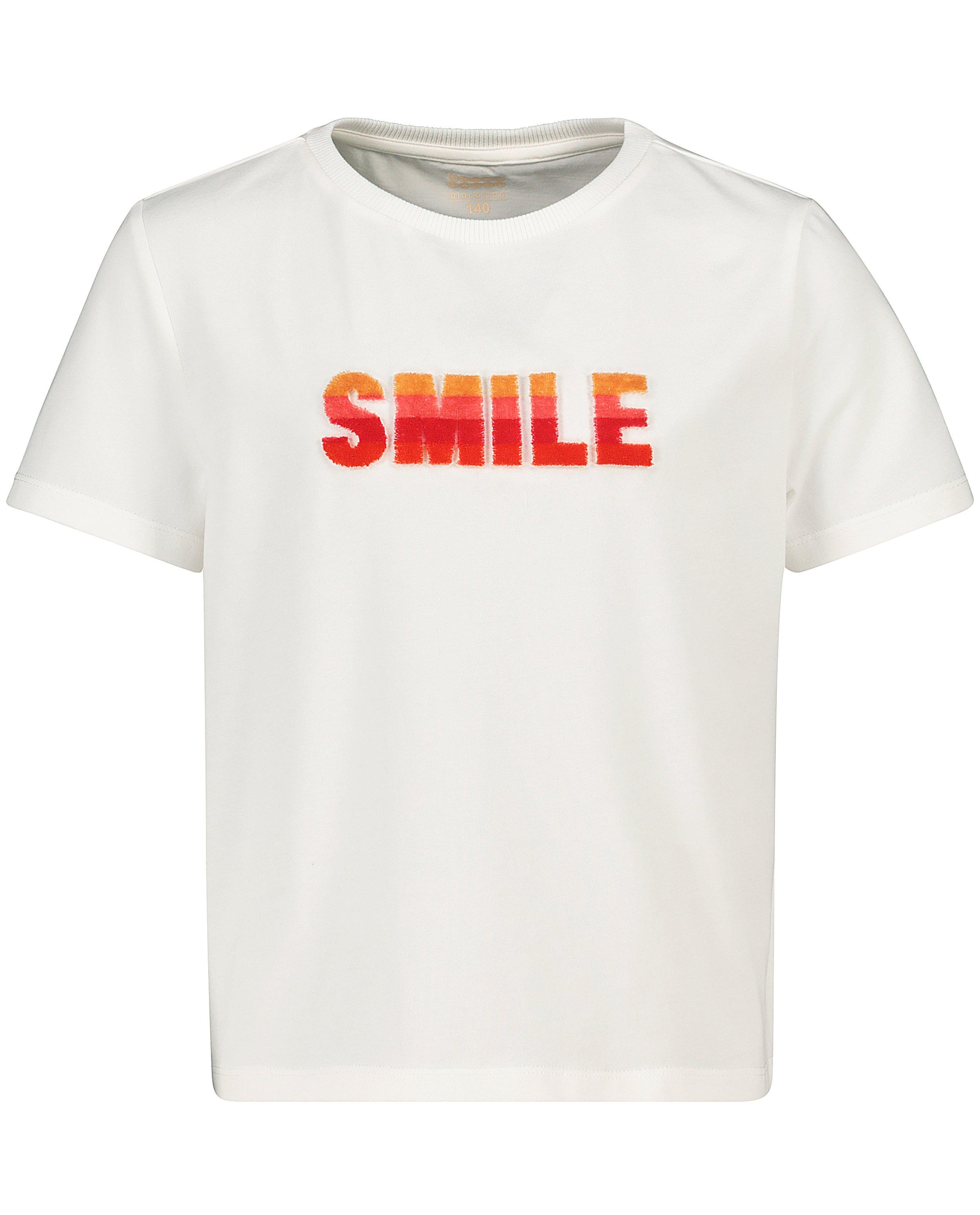 T-shirts - Wit T-shirt met opschrift