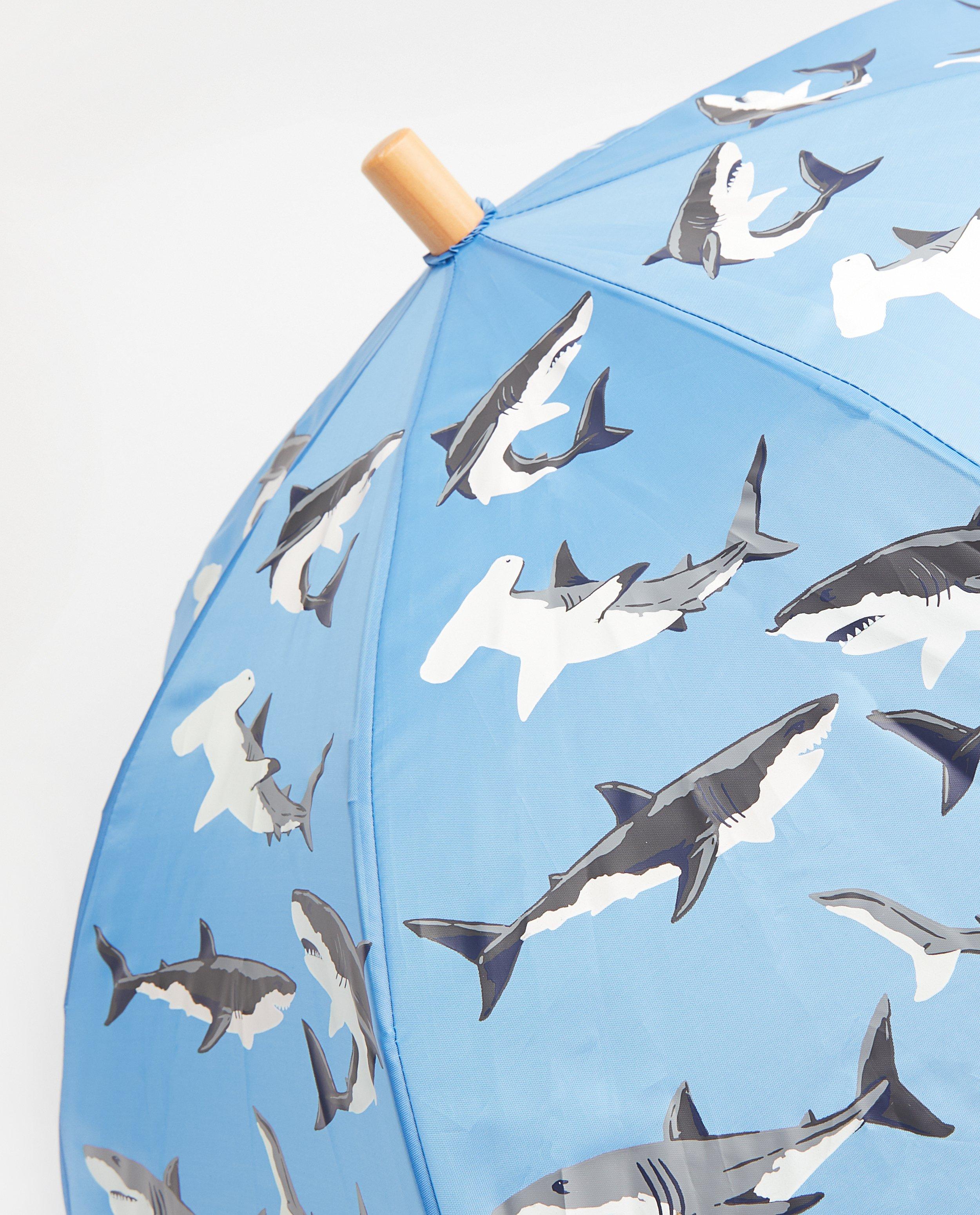 Gadgets - Blauwe paraplu met print Hatley