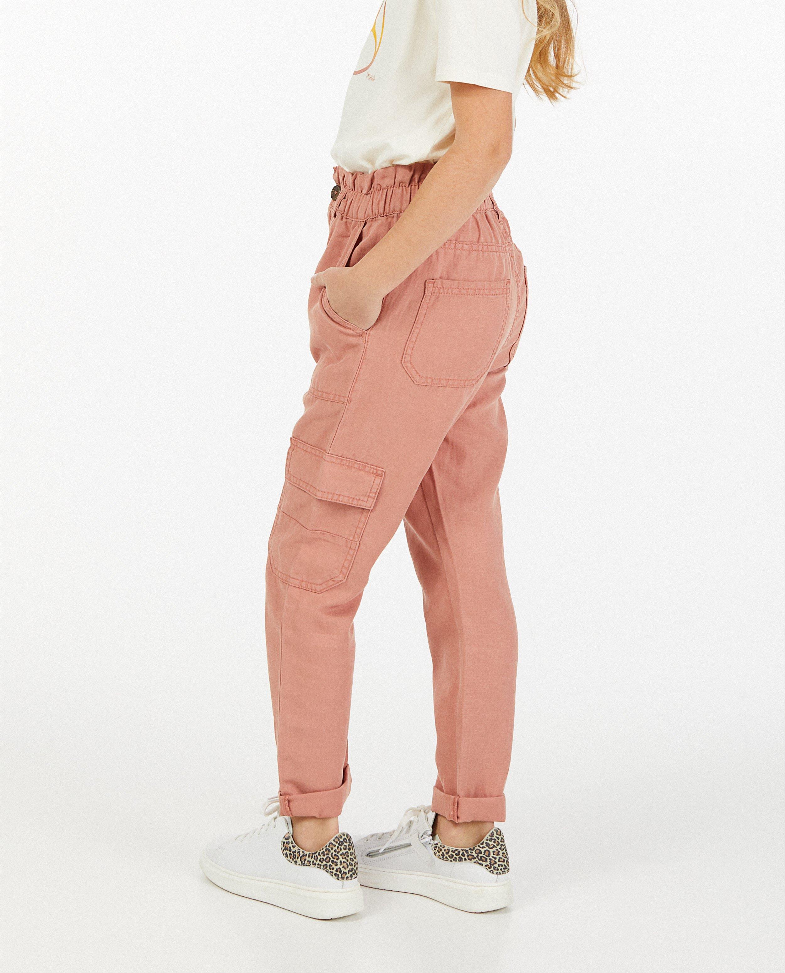 Oudroze cargo-broek Nachtwacht