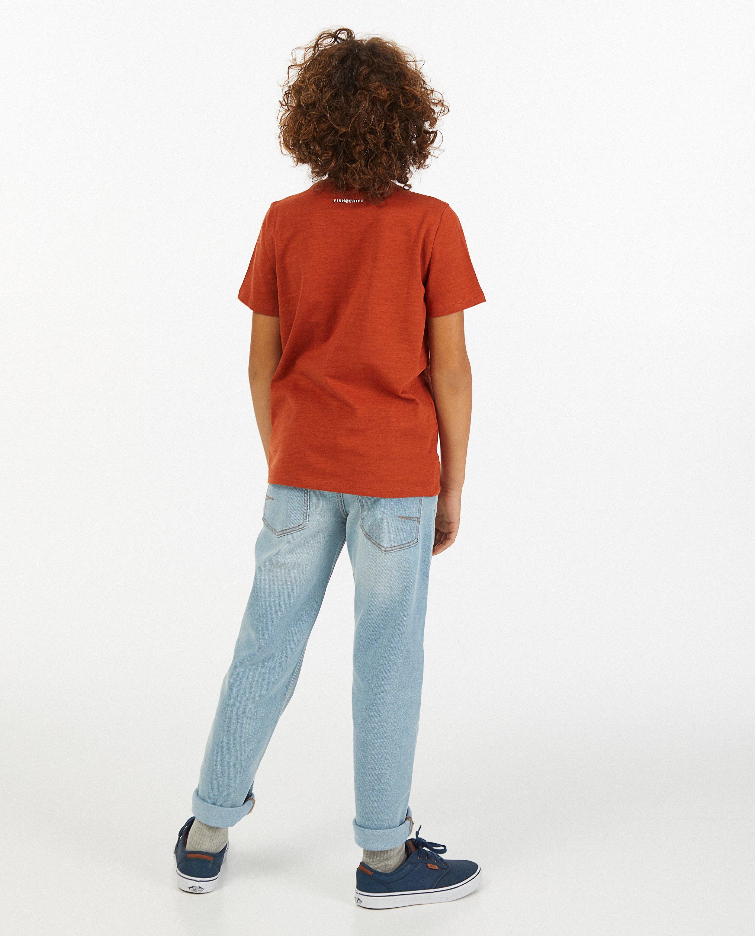T-shirts - T-shirt rouille en coton bio