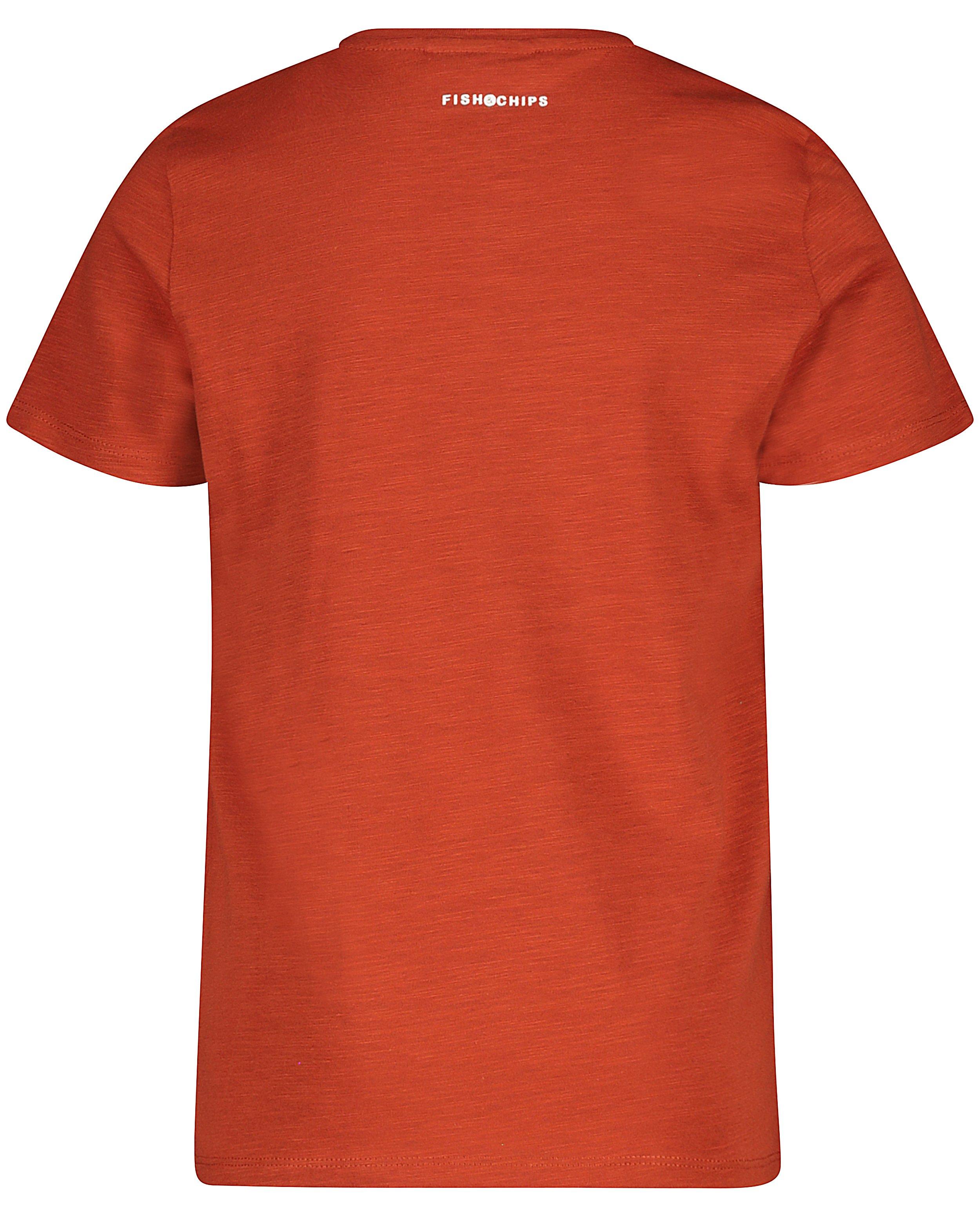 T-shirts - T-shirt rouille en coton bio