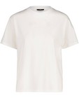 Wit T-shirt van biokatoen Sora - stretch - Sora
