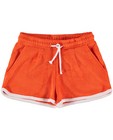 Shorts - Short en éponge orange