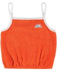 T-shirts - Top en éponge orange