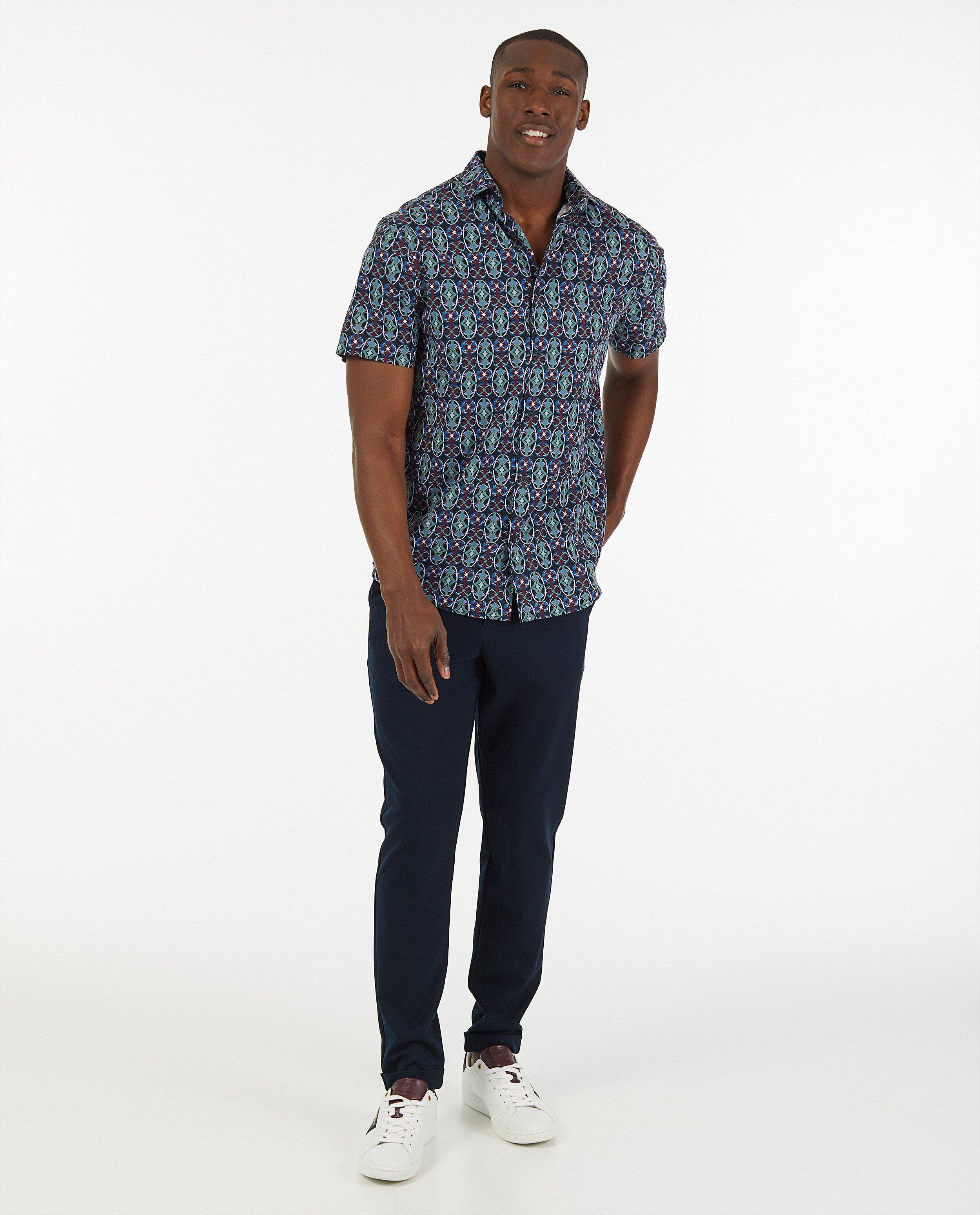 Pantalon beige Marylène Madou - coupe chino - Marylène Madou