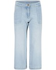 Jeans - Jupe-culotte bleu clair en denim Communion