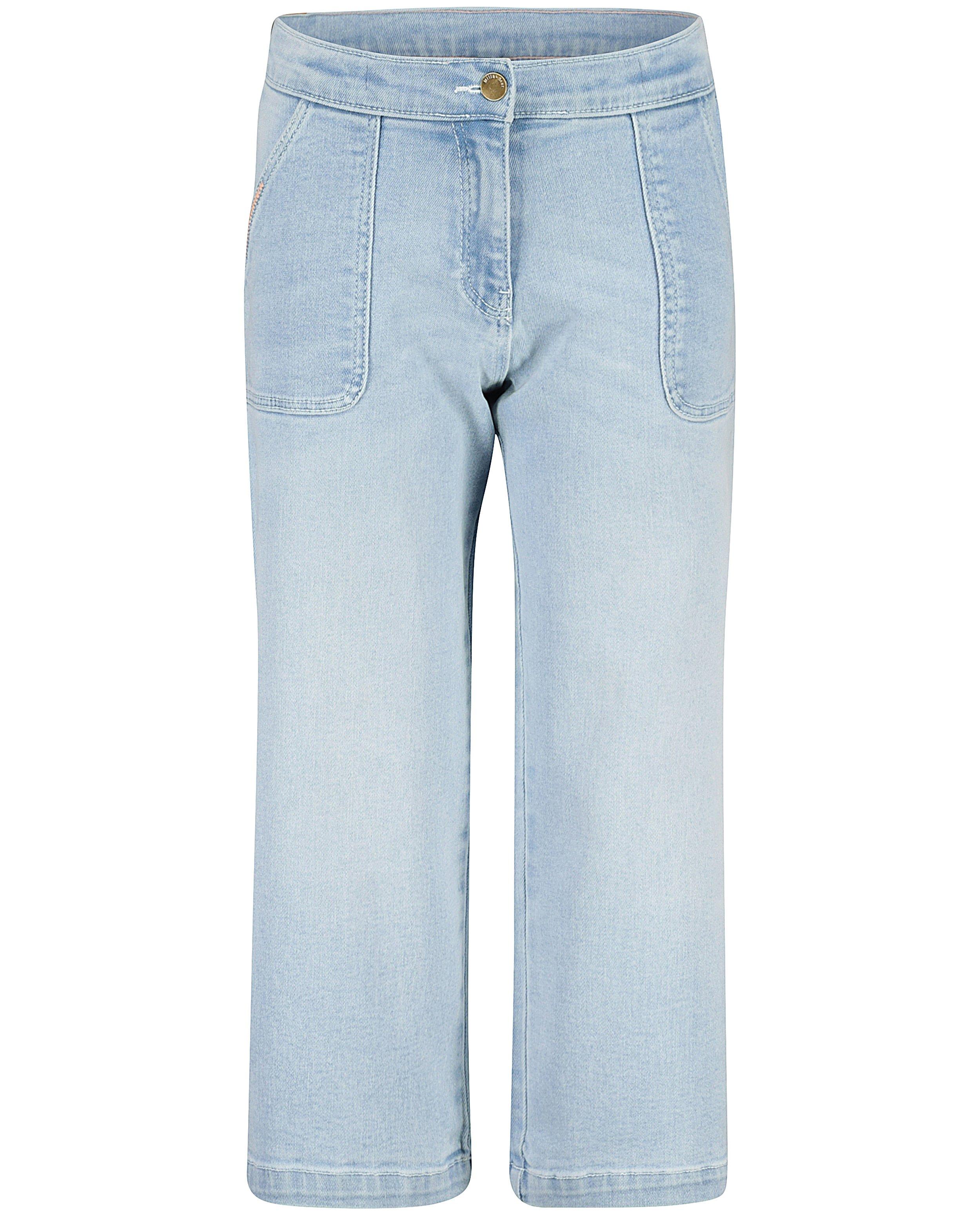 Jeans - Jupe-culotte bleu clair en denim Communion
