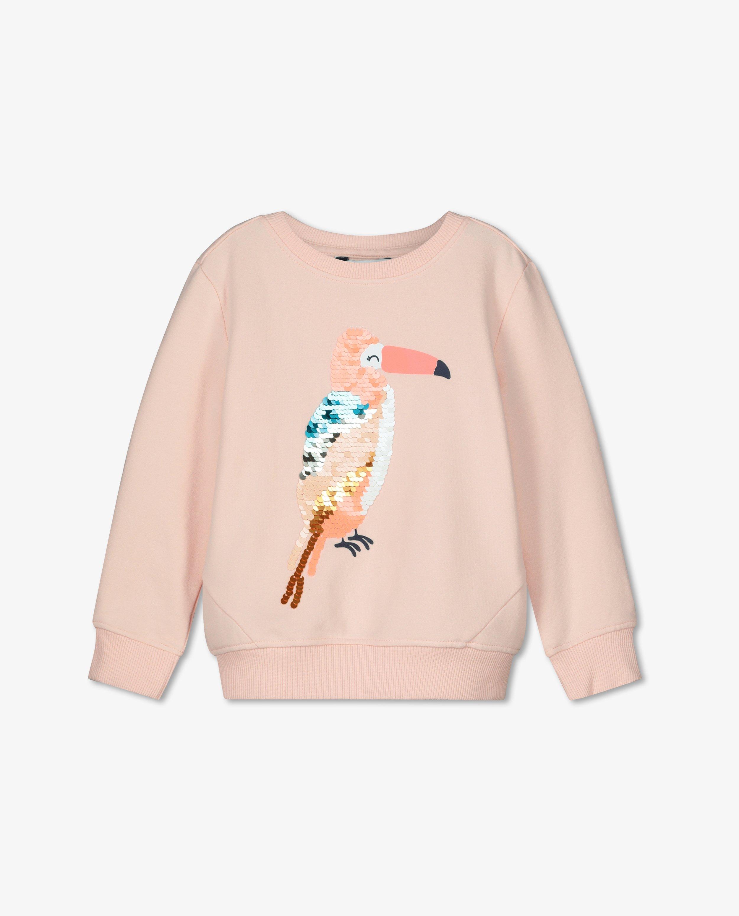 Sweaters - Biokatoenen sweater met pailletten