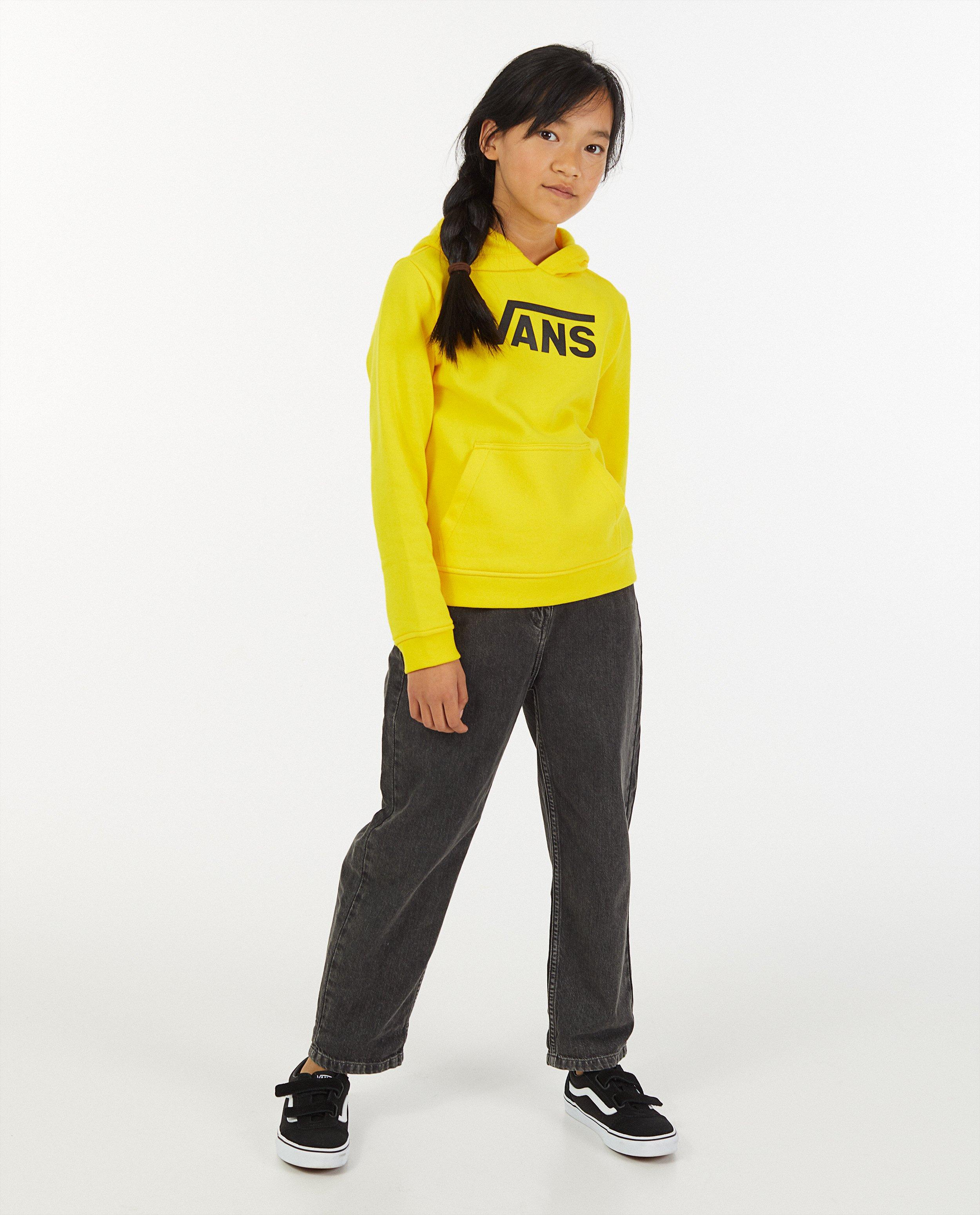 vans hoodie geel