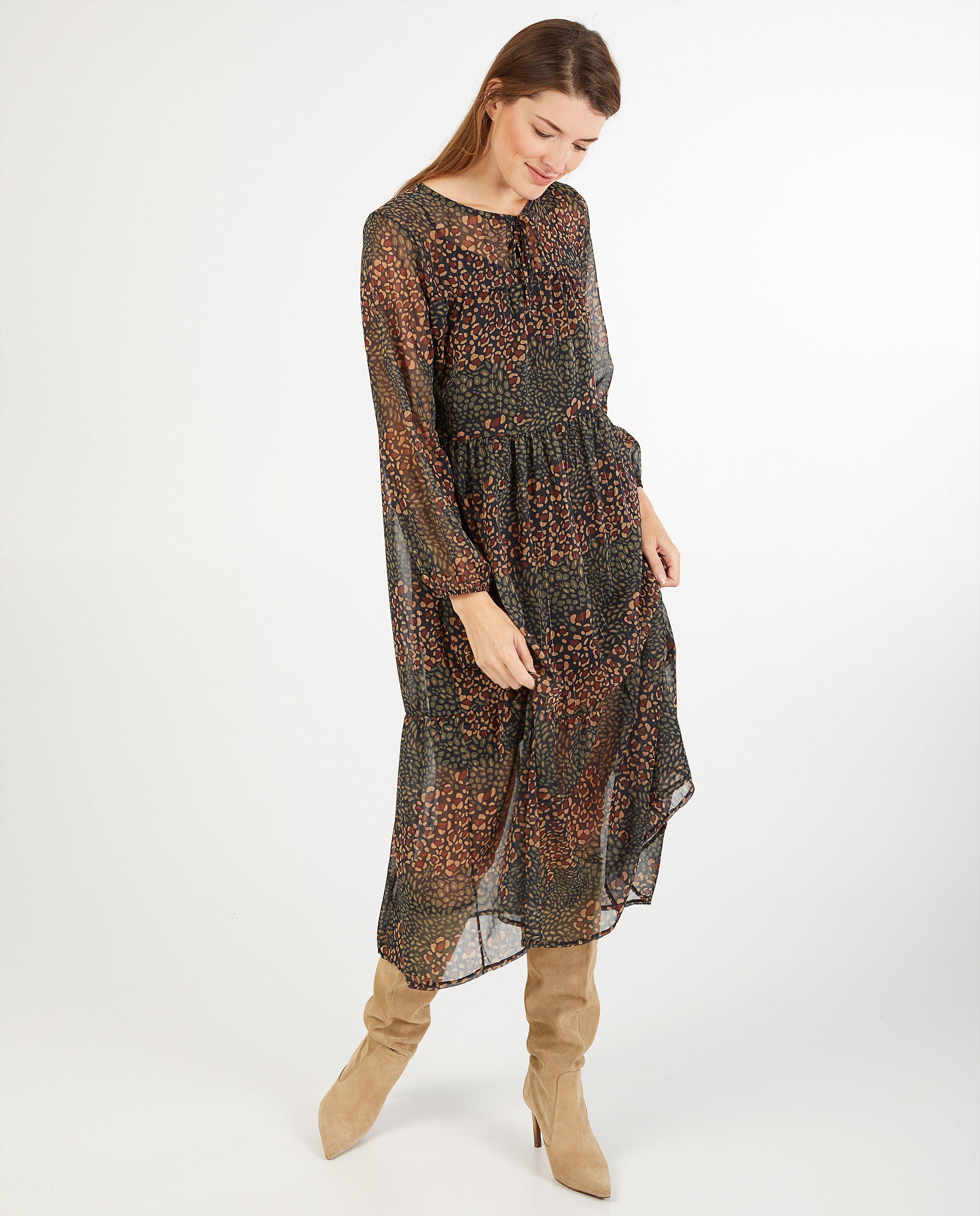 Jurk met print Atelier BXL - allover - Atelier BXL