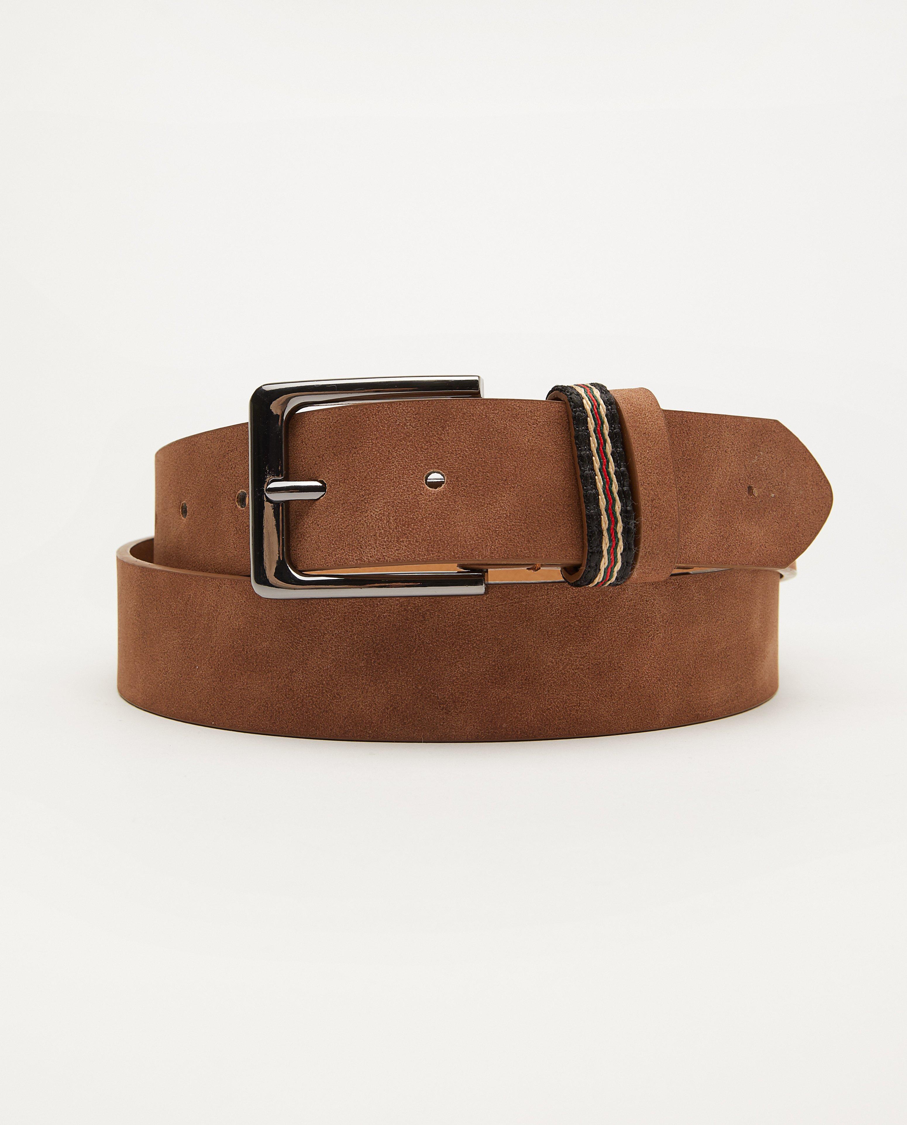 Bruine riem - met matte afwerking - JBC