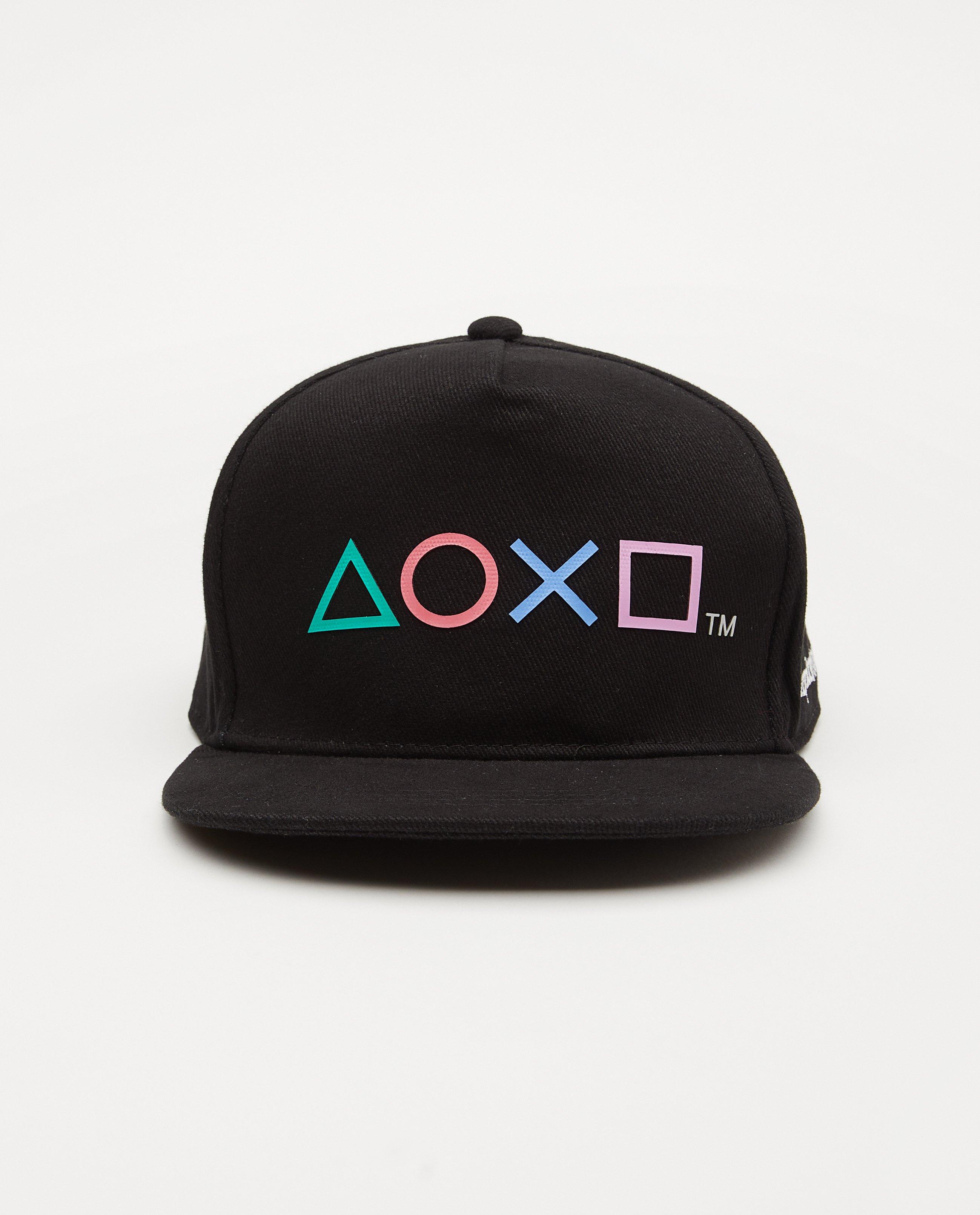 Casquette PlayStation noire à imprimé - à imprimé - Playstation