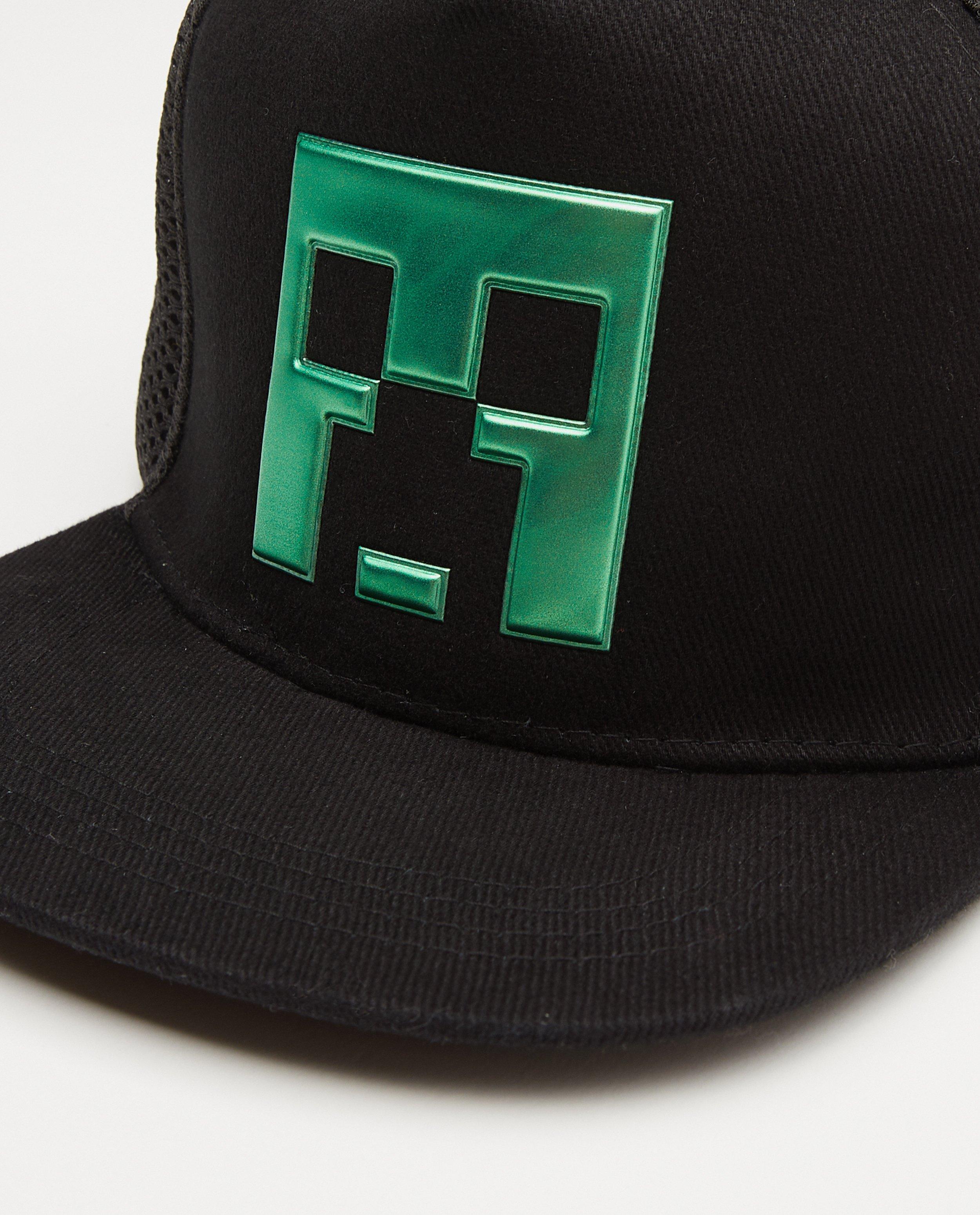 Breigoed - Zwarte Minecraft-pet met print