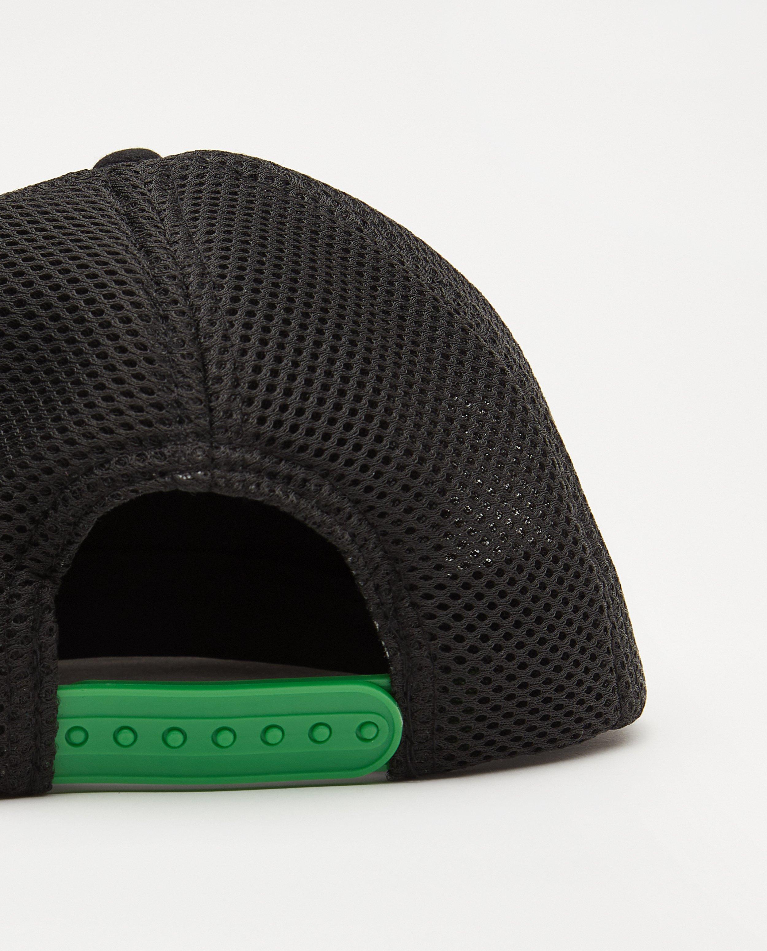 Bonneterie - Casquette Minecraft noire à imprimé