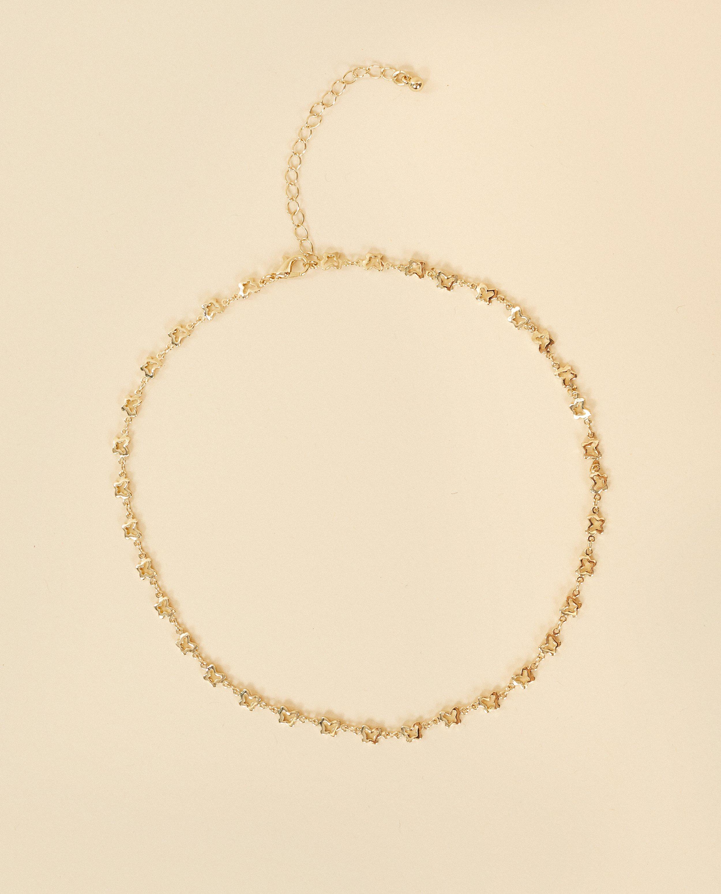 Juwelen - Ketting met vlindertjes Nour en Fatma