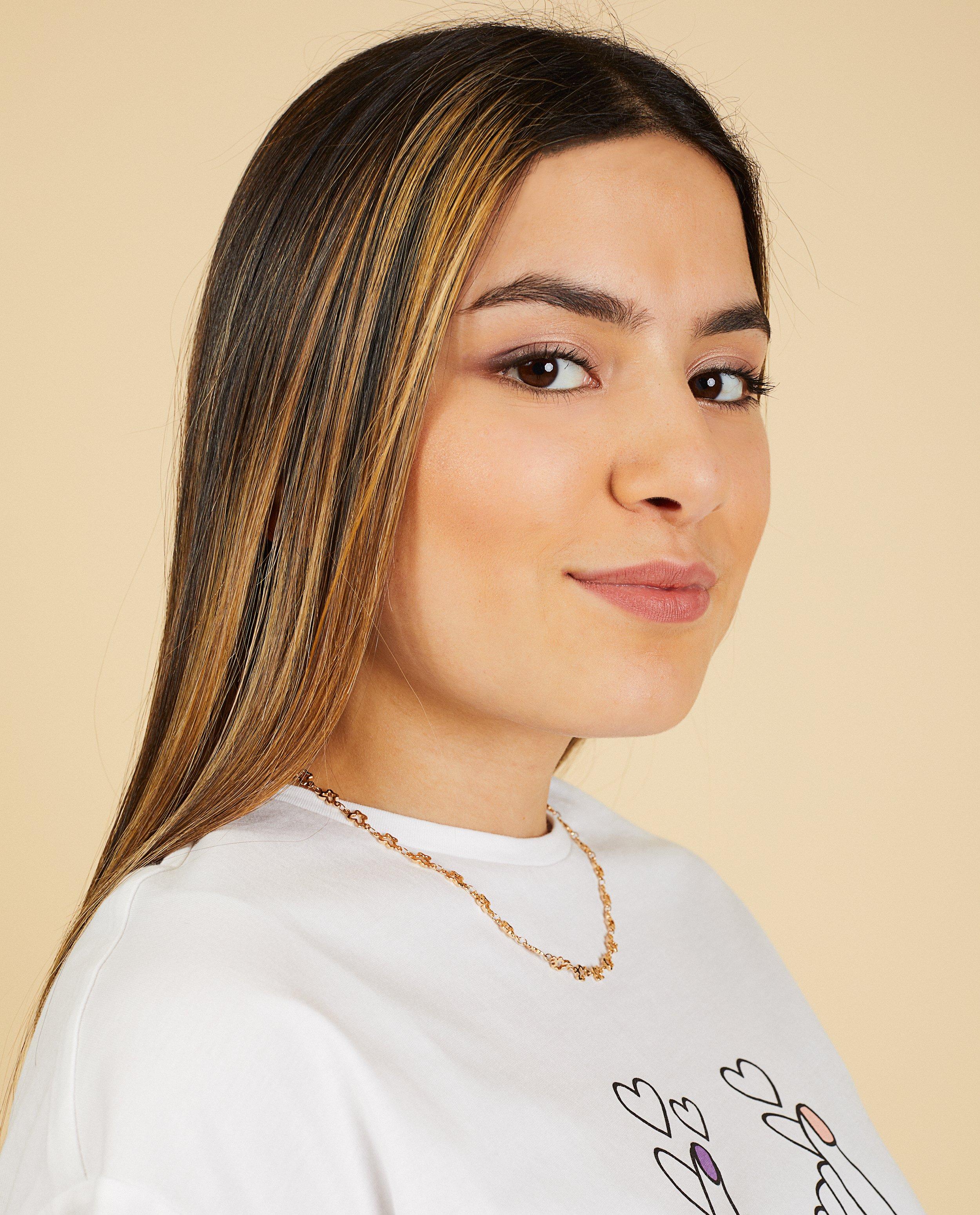 Ketting met vlindertjes Nour en Fatma - goudkleurig - Nour en Fatma