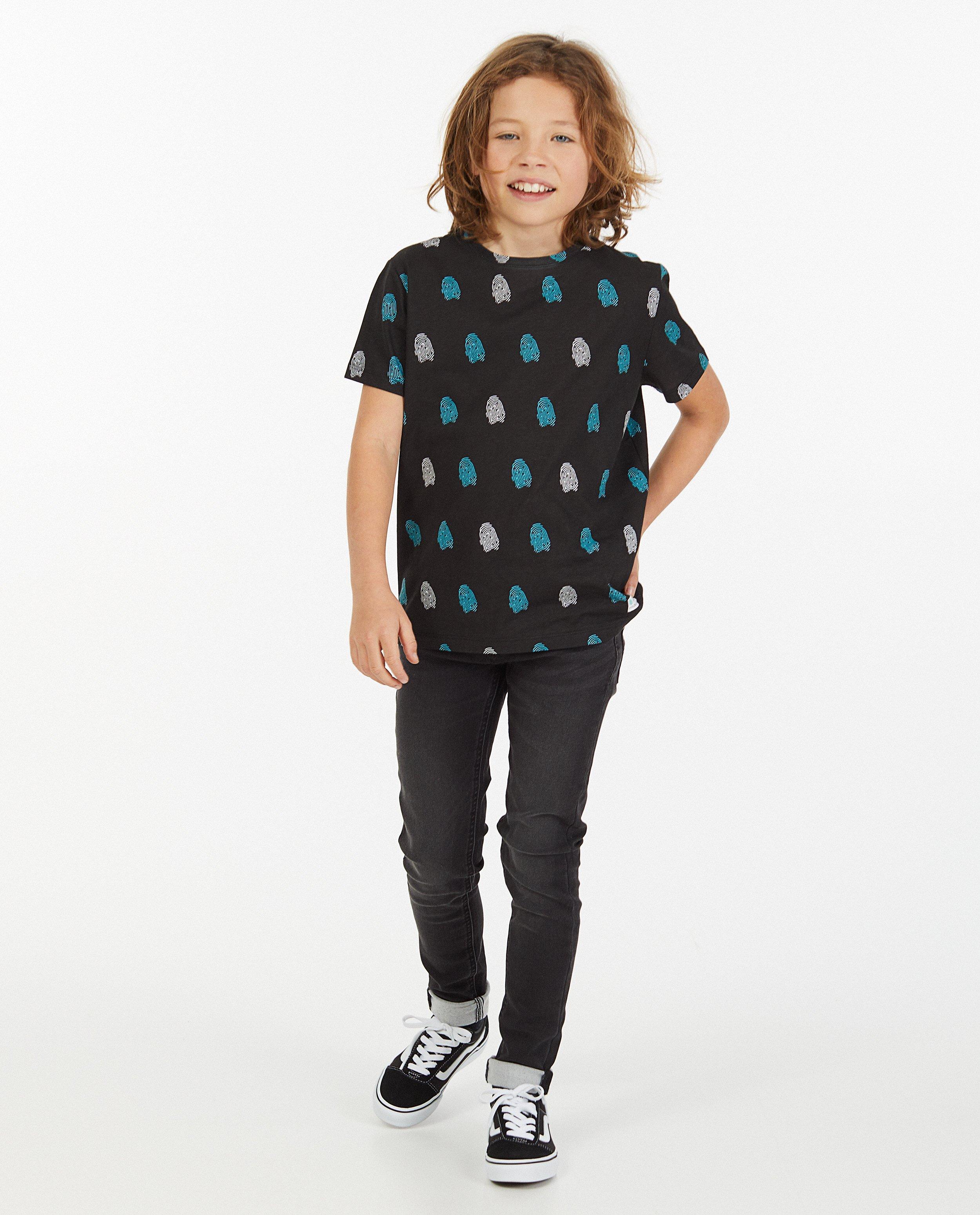 Unisex glow in the dark T-shirt De Mol - met allover print - De Mol
