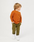 Pantalon cargo vert, 2-7 ans - avec des poches à rabat - Kidz Nation