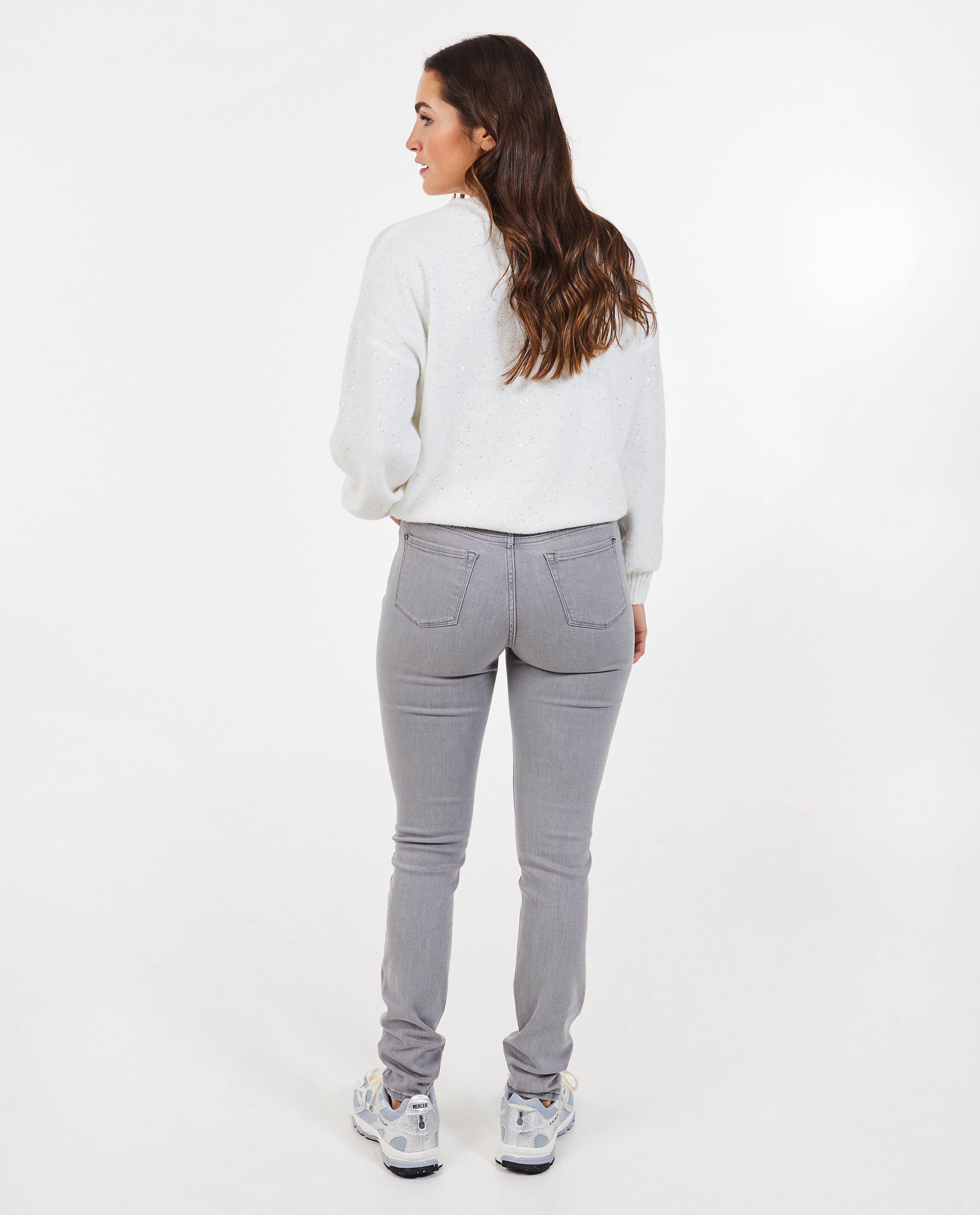 Jeans - Grijze jeans, skinny fit
