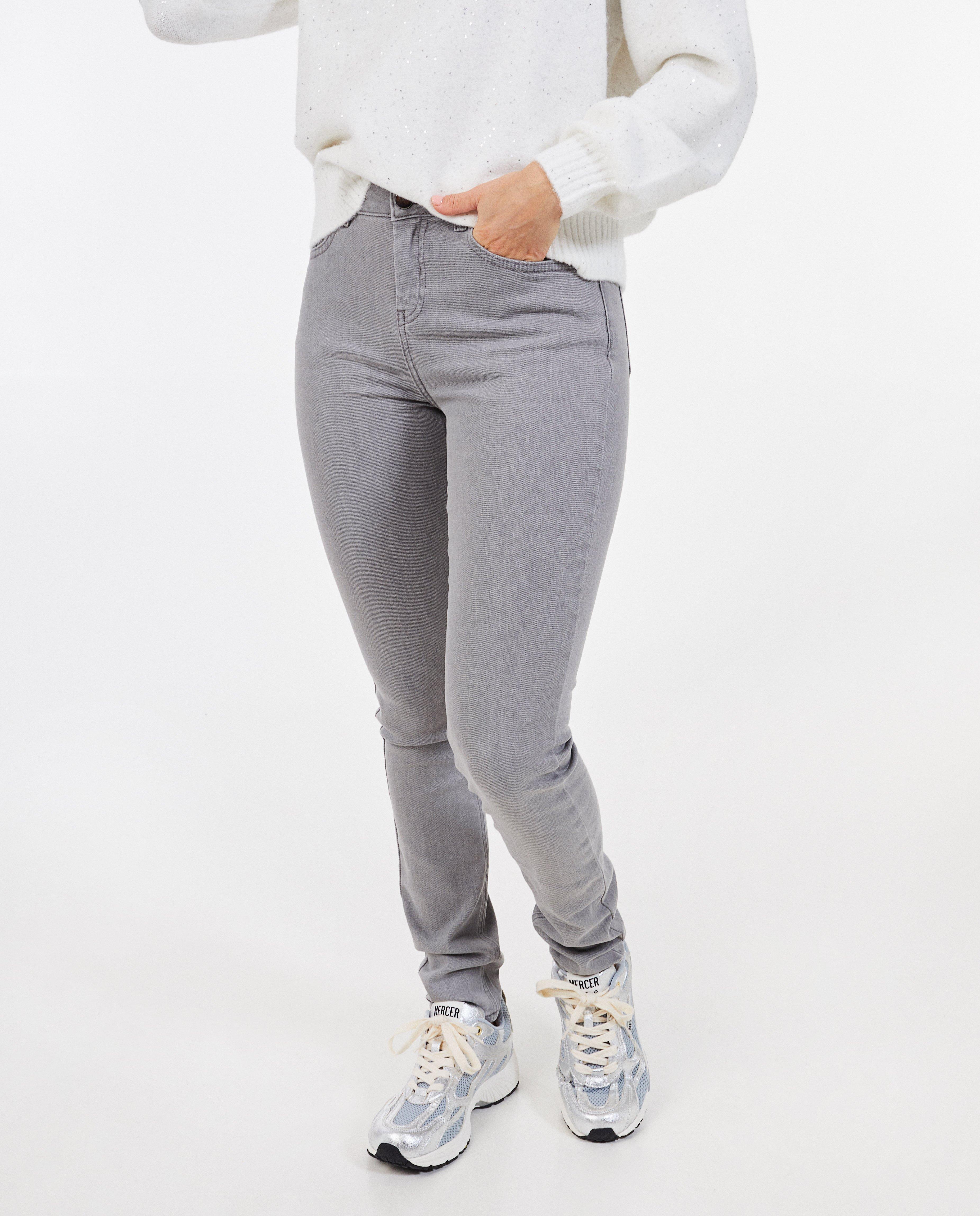Jeans - Grijze jeans, skinny fit