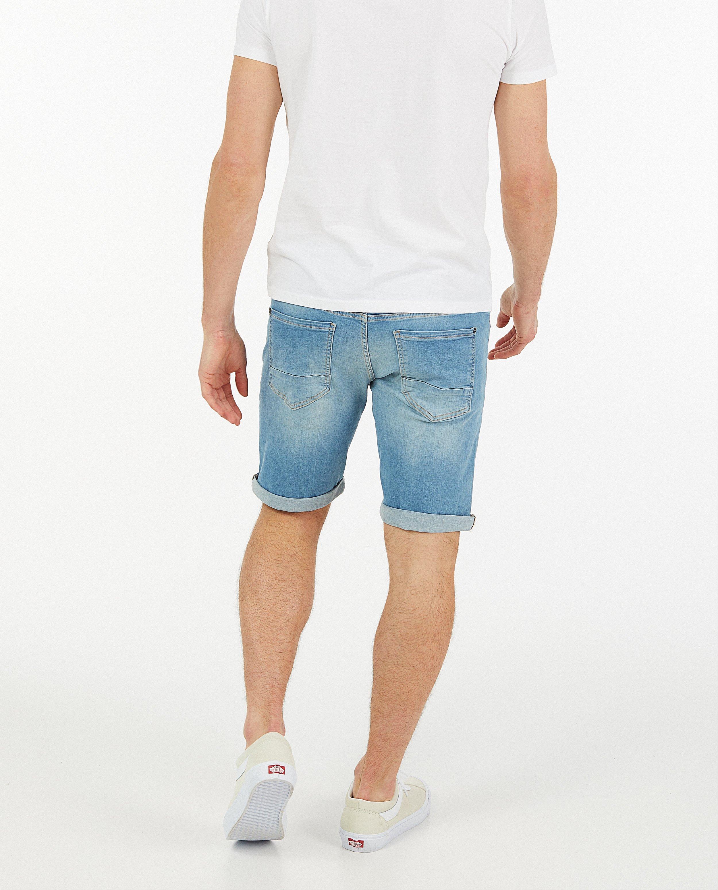 Shorten - Lichtblauwe bermuda van denim