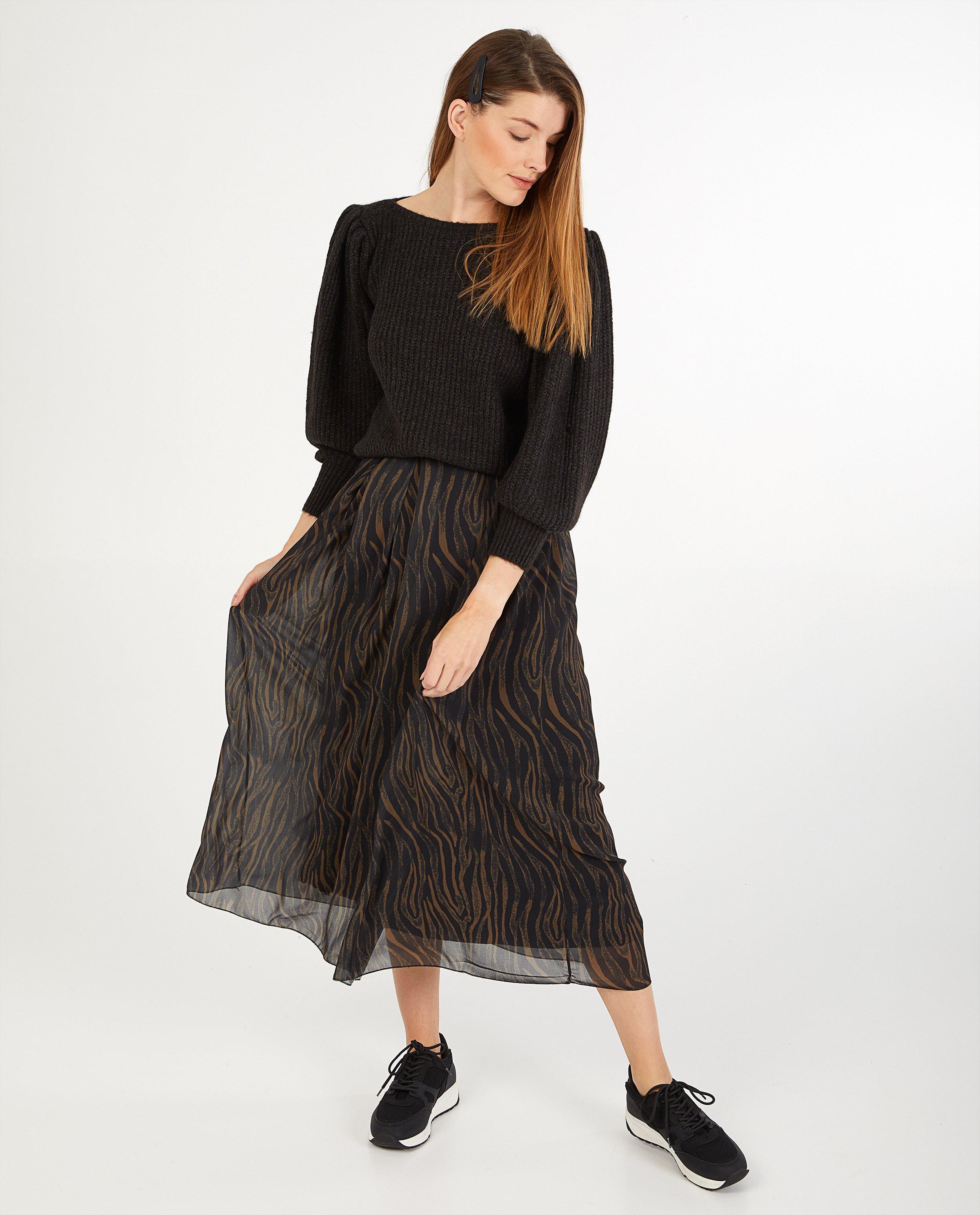Rok met dierenprint Ella Italia - allover - Ella Italia