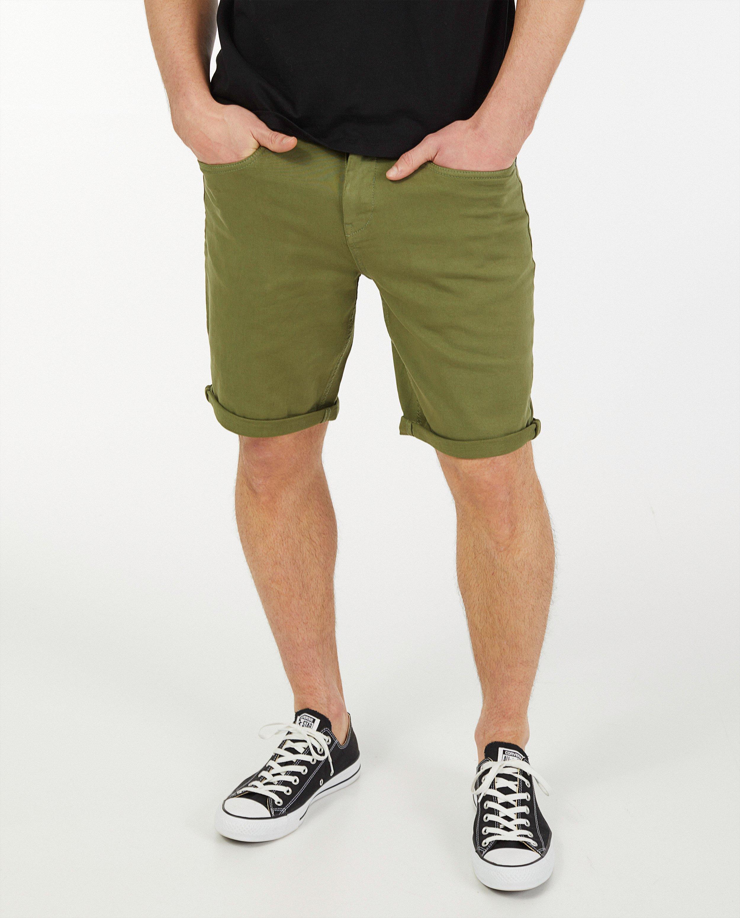 Shorts - Short beige, coupe slim