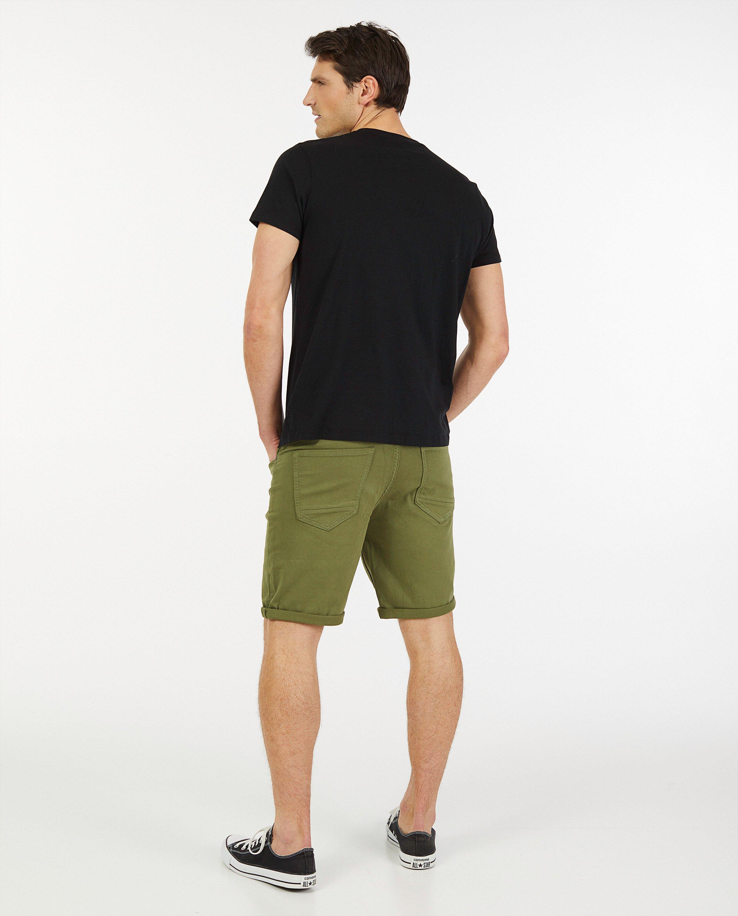 Shorts - Short beige, coupe slim