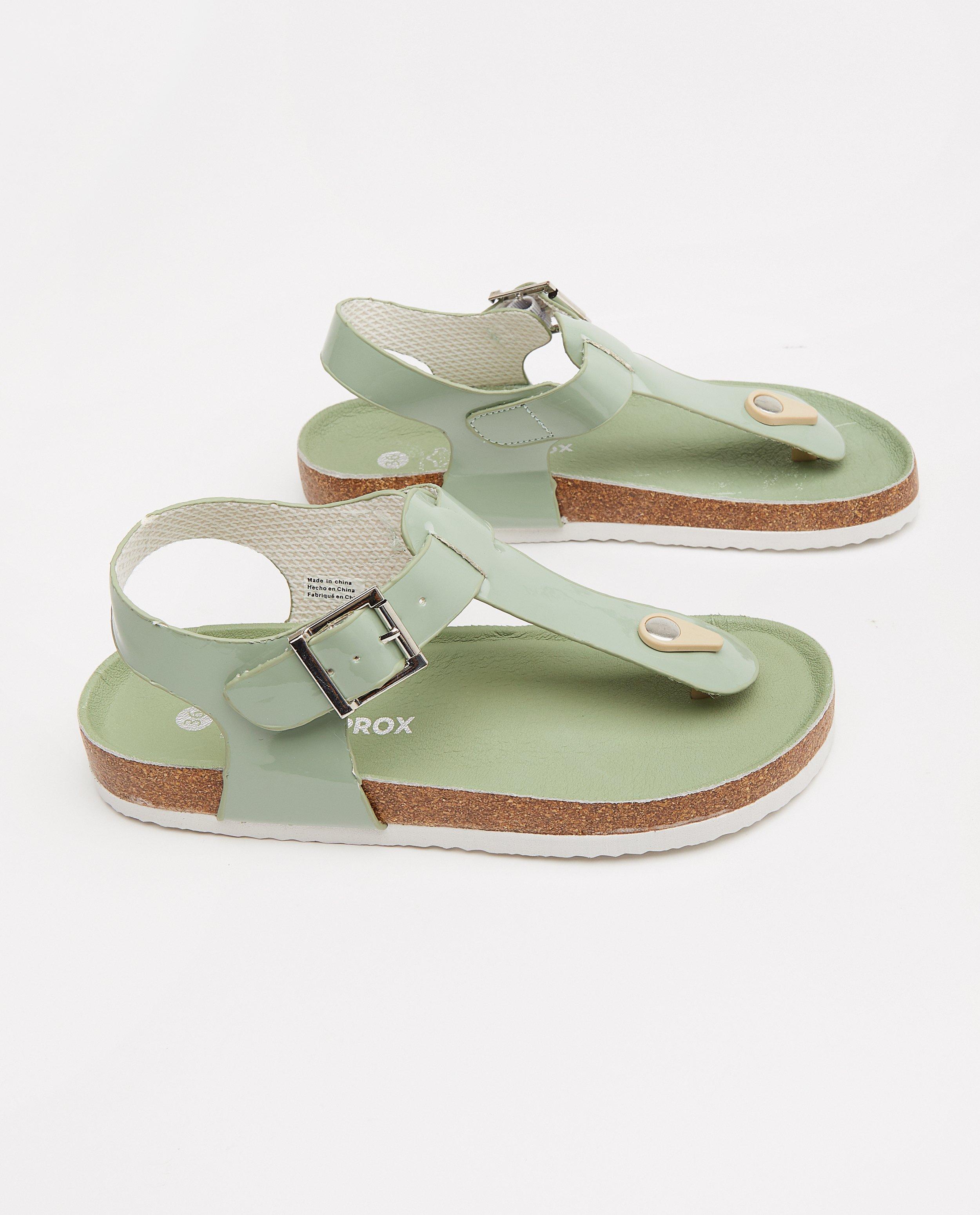 Chaussures - Sandales vert cendré Sprox, pointure 33-38